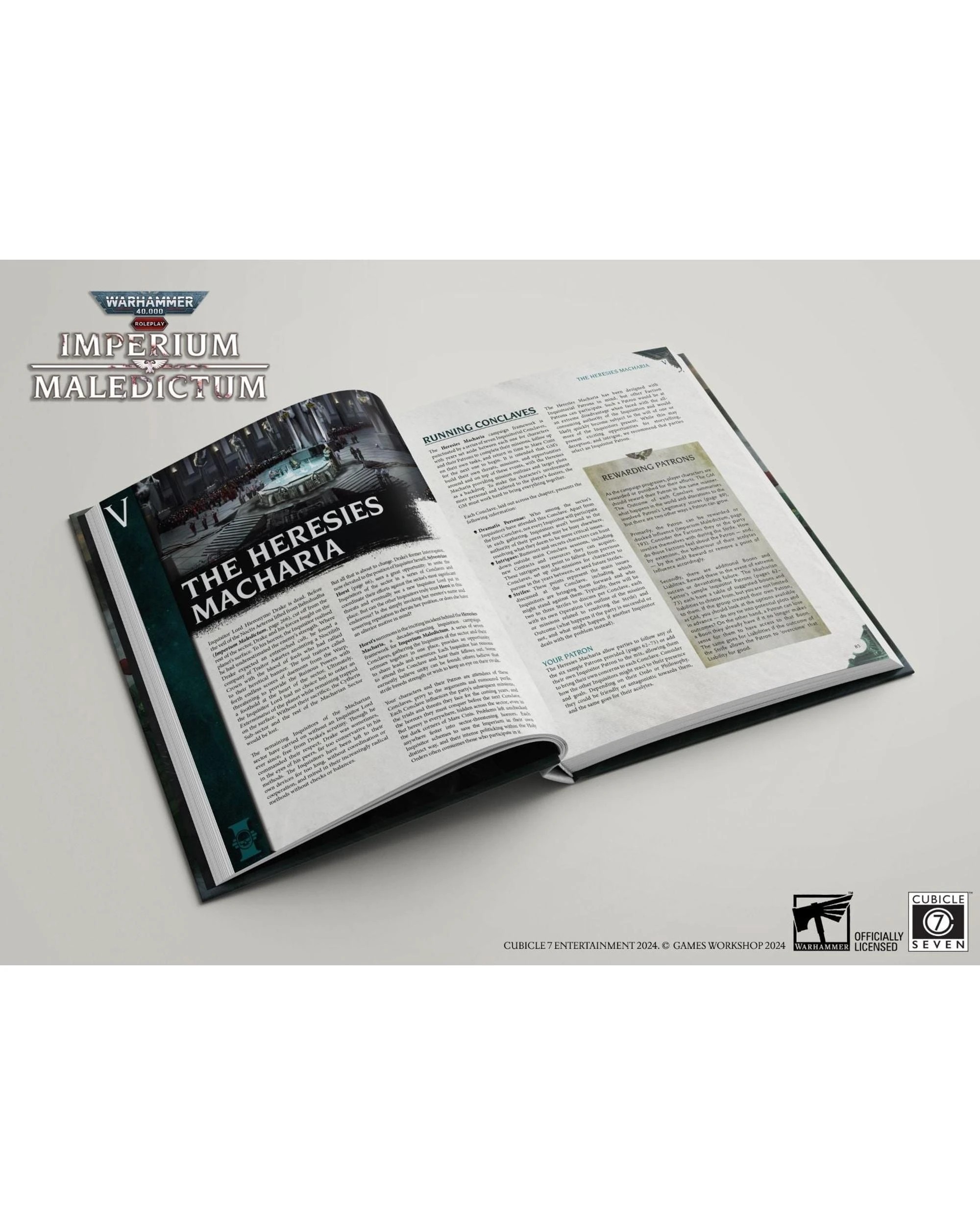 4 Warhammer 40,000: RPG Imperium Maledictum Inquisition GameMaster's Guide, 4 of 7