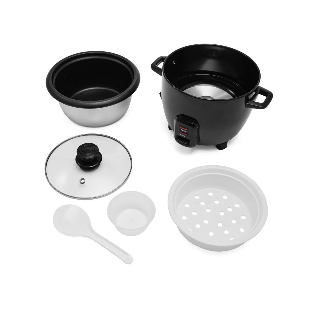 9 5 Cup Rice Cooker - Black, 9 of 9