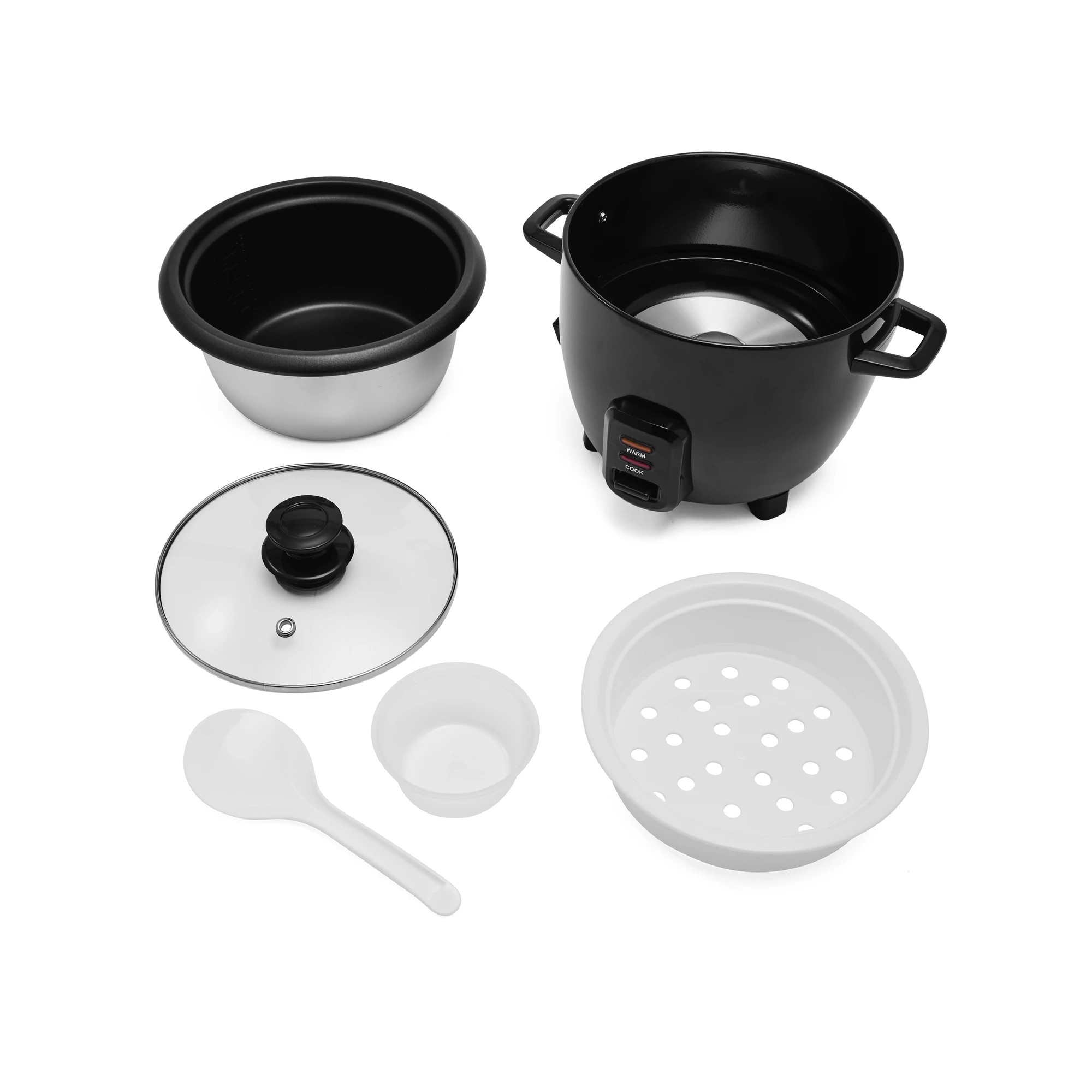 9 5 Cup Rice Cooker - Black, 9 of 9