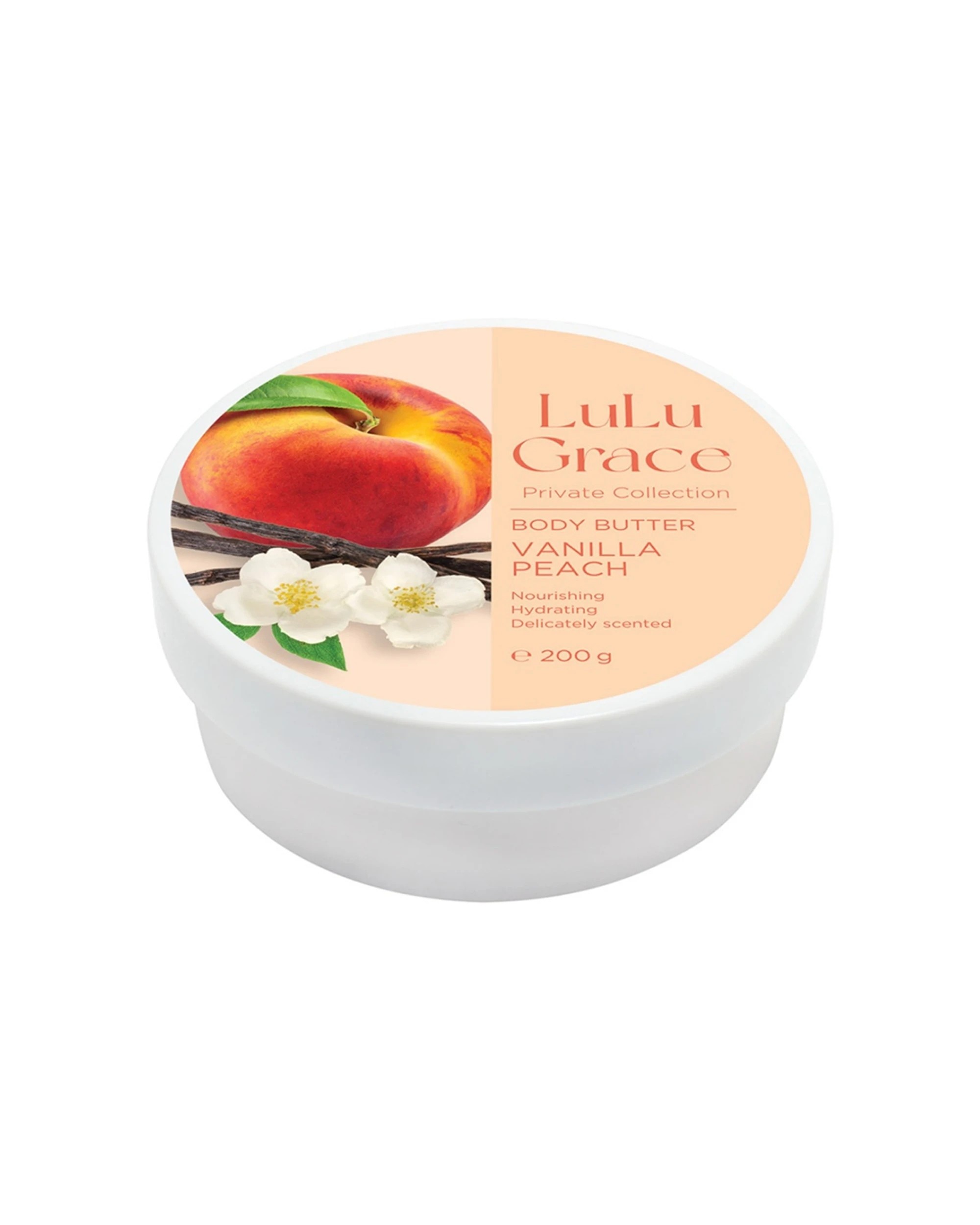 1 Lulu Grace Body Butter Vanilla Peach 200g, 1 of 1