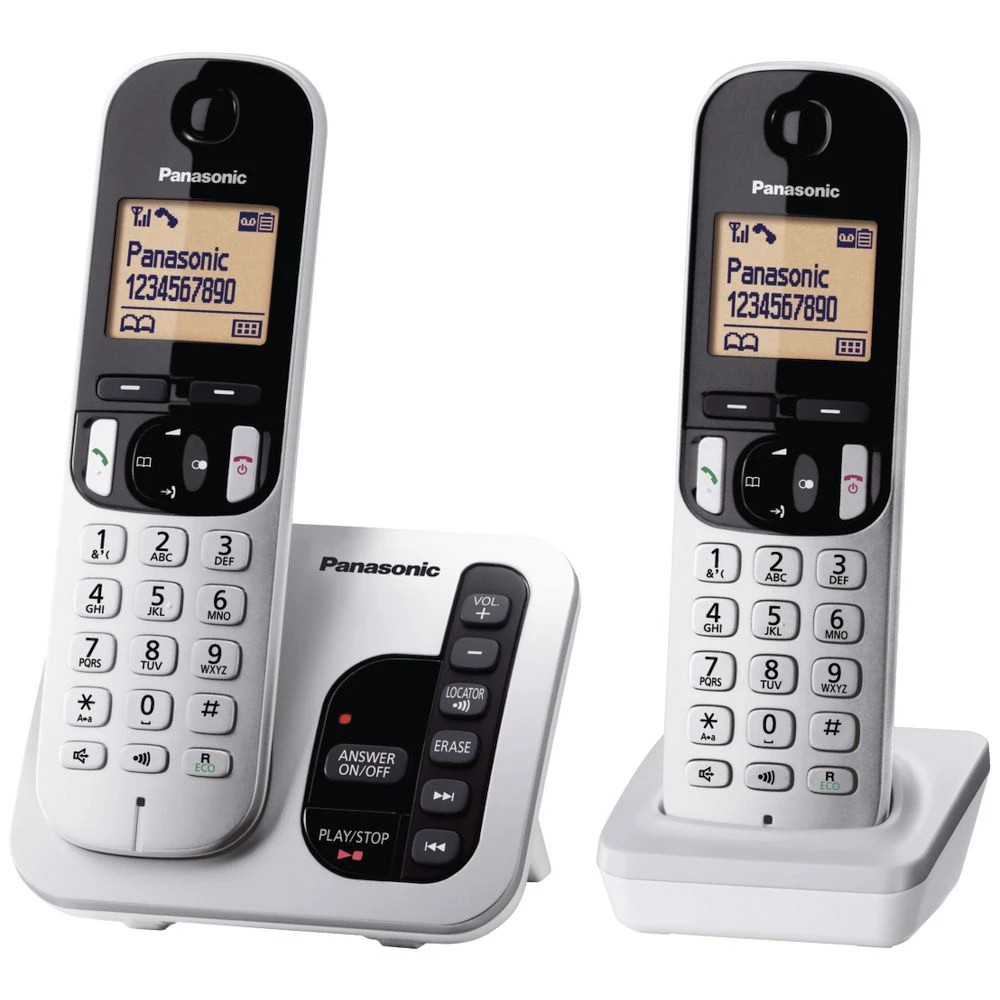 2 Panasonic NBN Compatible Cordless Phone KX-TGC222ALS, 2 of 2