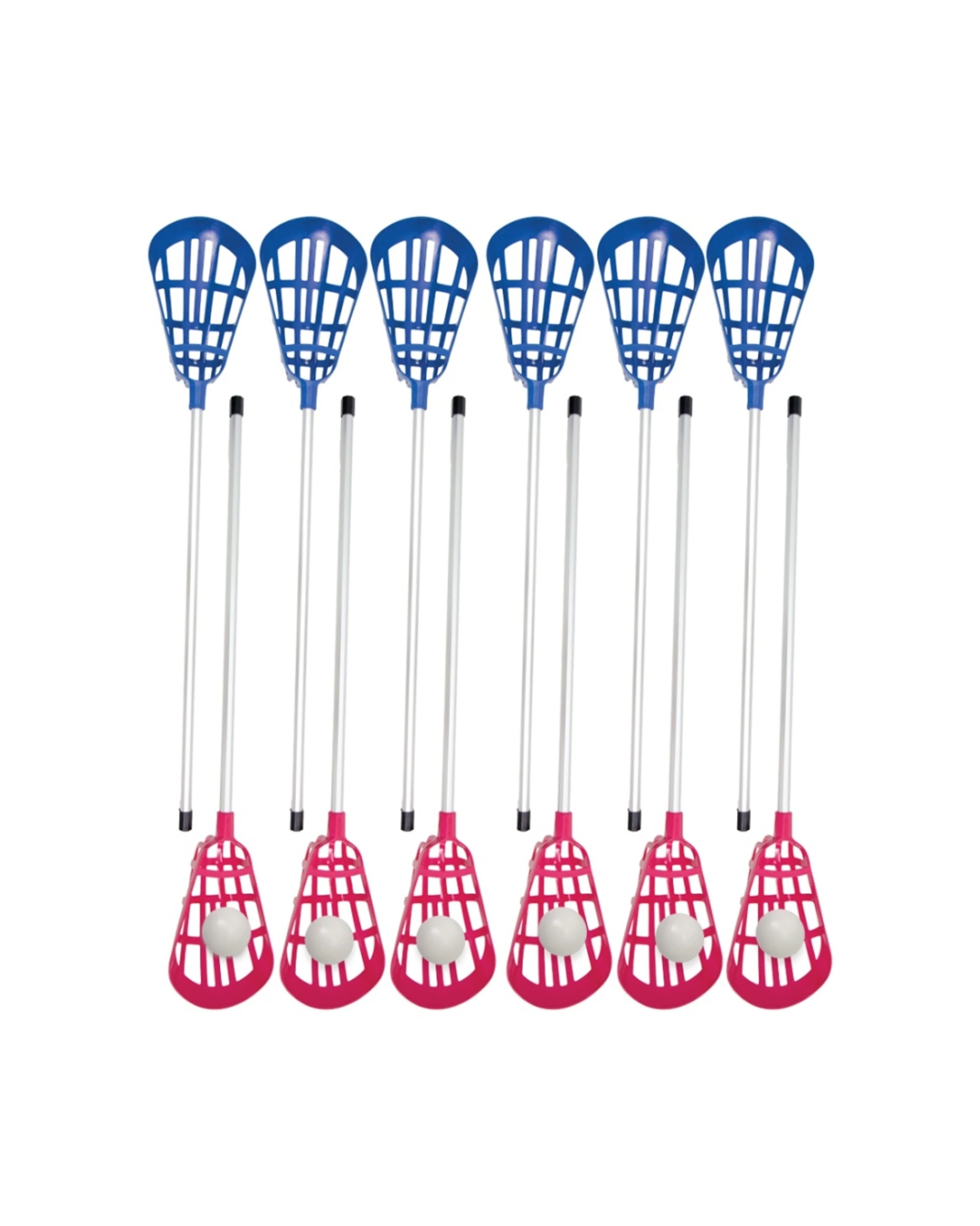 1 Victor Sports Sofcrosse Set 18pc With 6 Sticks 6 Sticks 6 Balls - Multi, 1 of 1