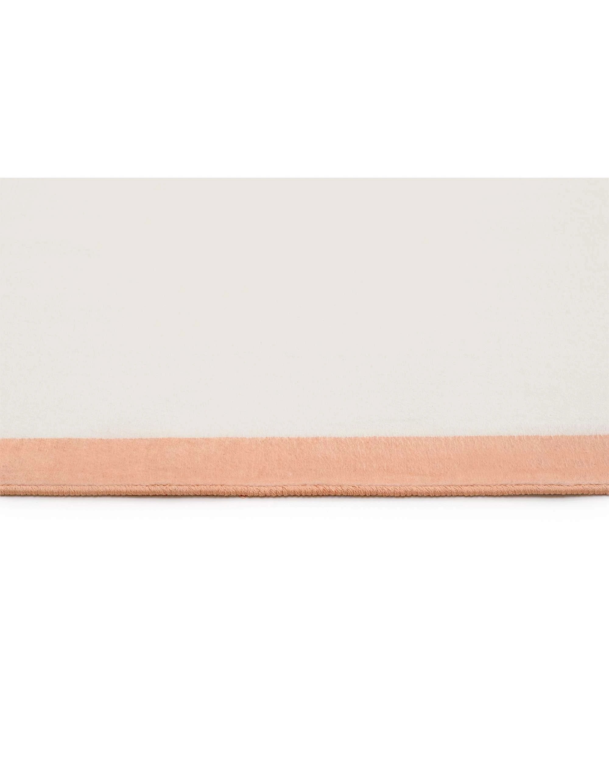 6 Loopsie Bitonto Tonal Scalloped Washable Rug-220cm x 150cm - Orange, 6 of 8