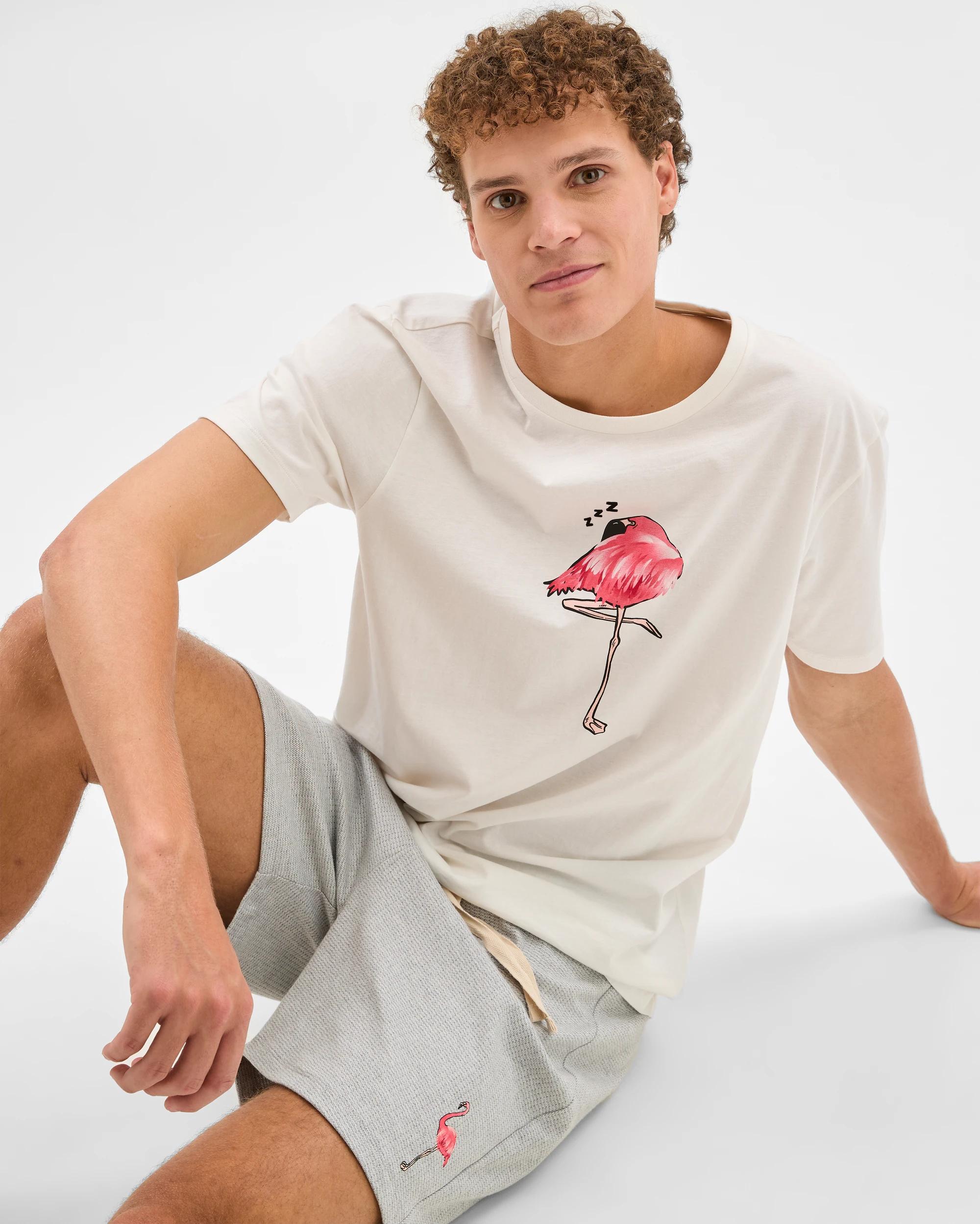 1 Australian Cotton Blend Pyjama Set - Maxx OFF WHITE / GREY, 1 of 6