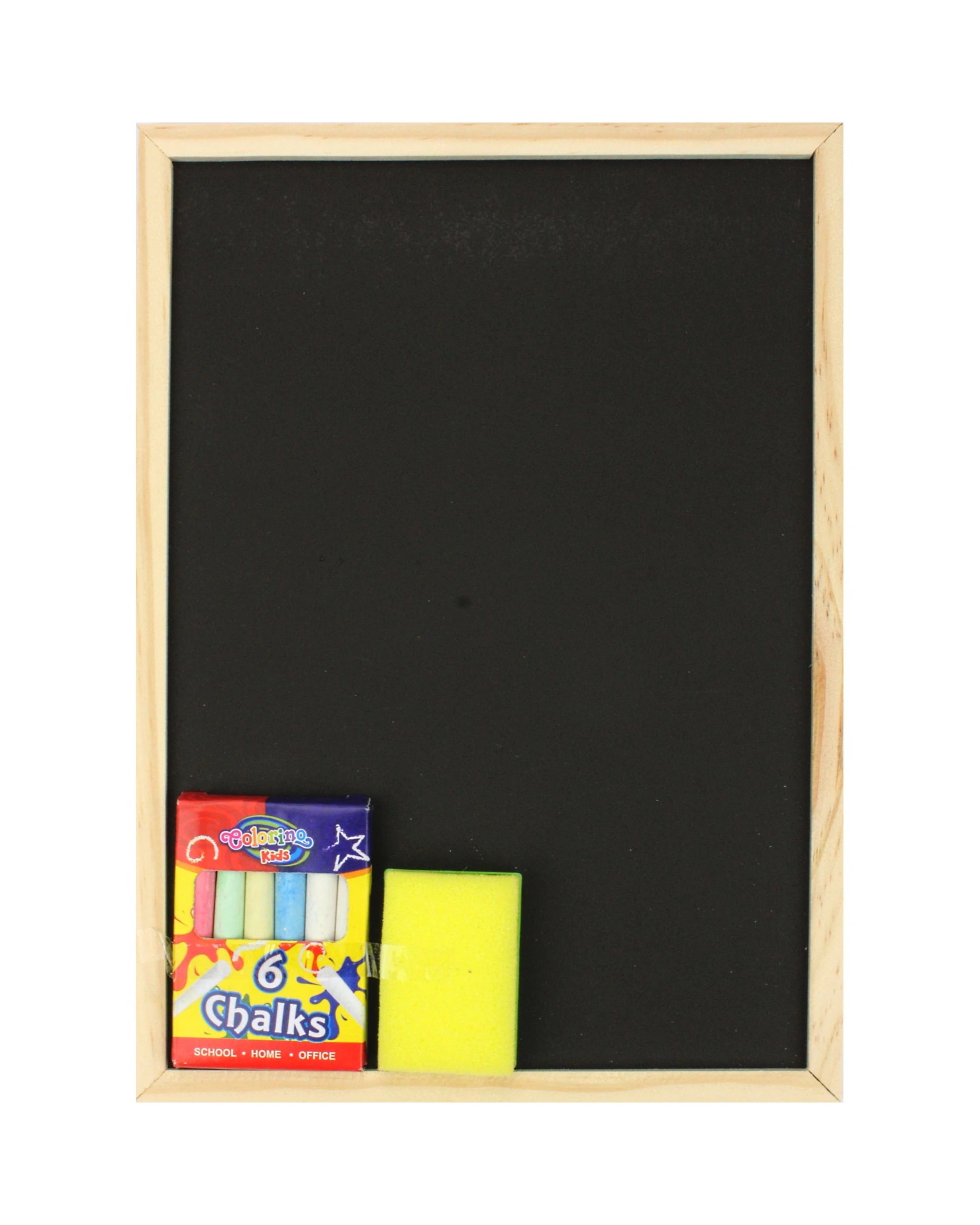 1 Durmaz Chalkboard with 6 Pack of Chalk & Eraser, 1 of 1