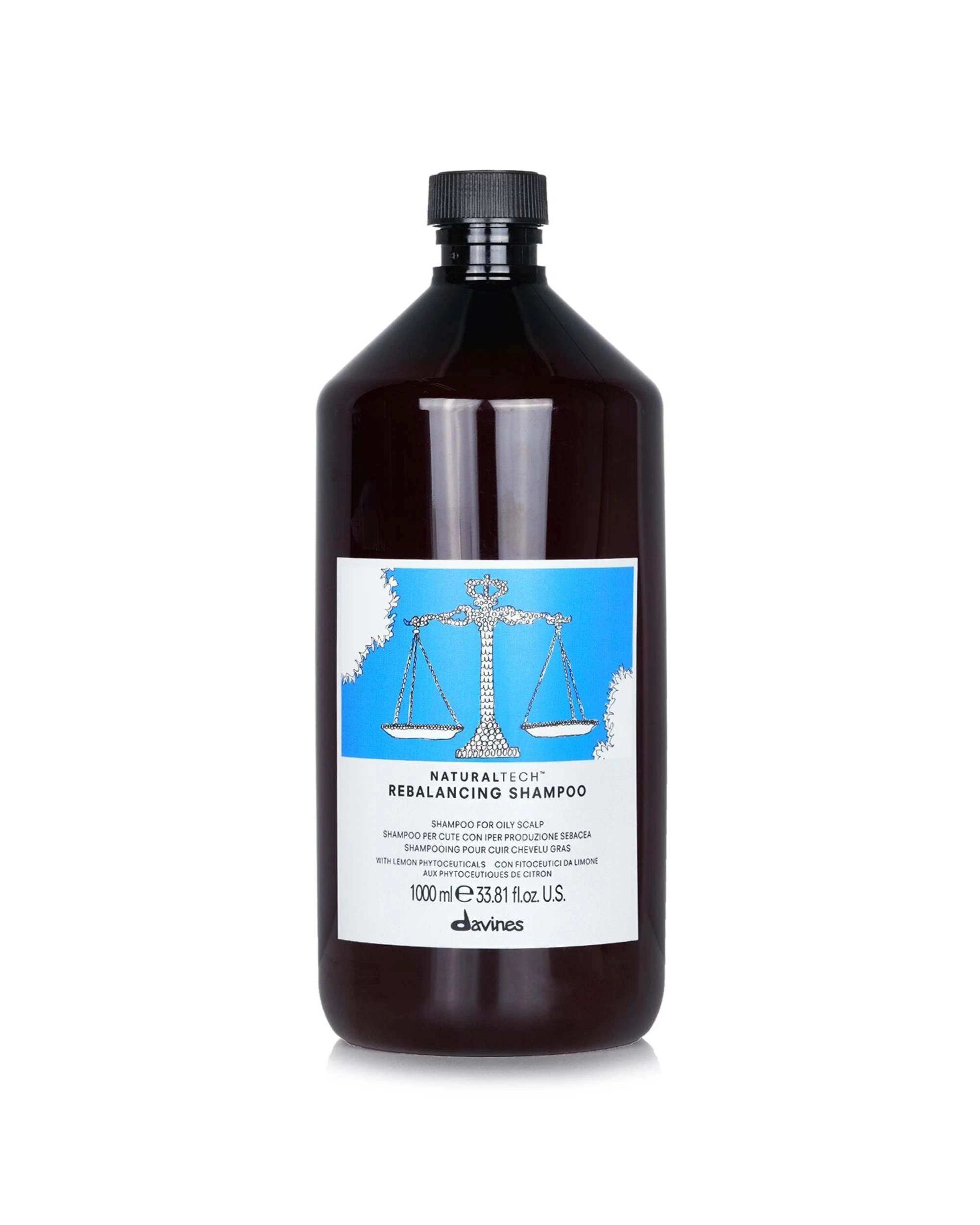 1 Davines Natural Tech Rebalancing Shampoo  1000ml/33.81oz, 1 of 4