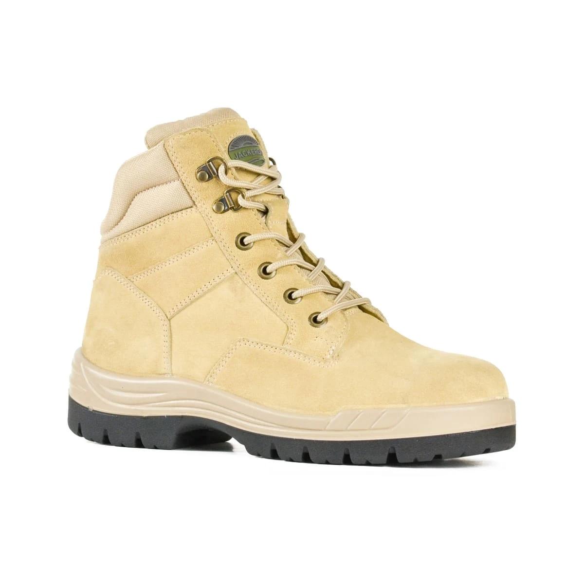 1 Side Zip Work Boots BEIGE SAND, 1 of 3