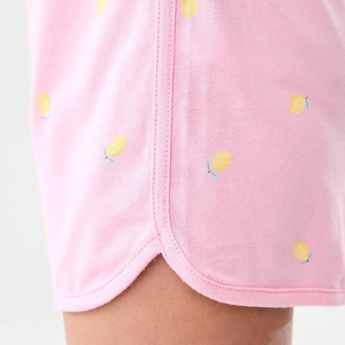 4 Print Jersey Shorts MINI CITRUS PRISMATIC PINK, 4 of 6