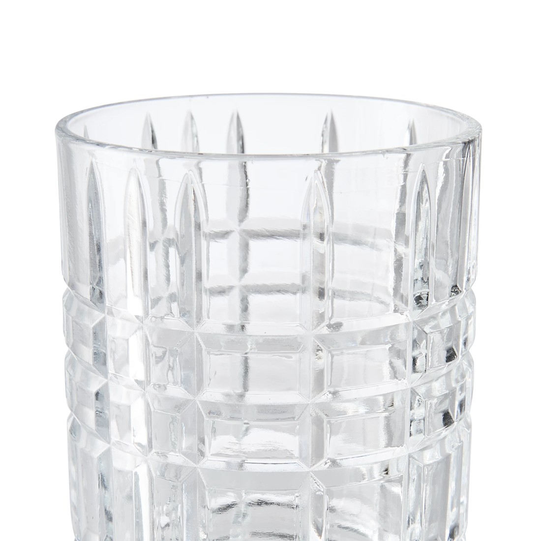 4 6 Pack Clear Harvey Tumbler Glasses, 4 of 7