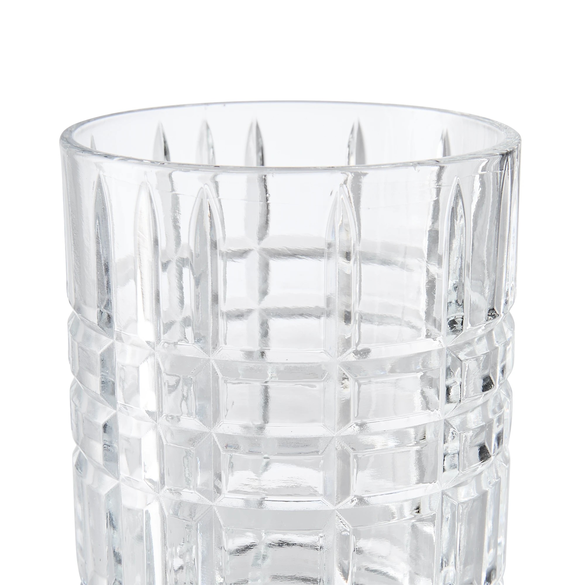 4 6 Pack Clear Harvey Tumbler Glasses, 4 of 7