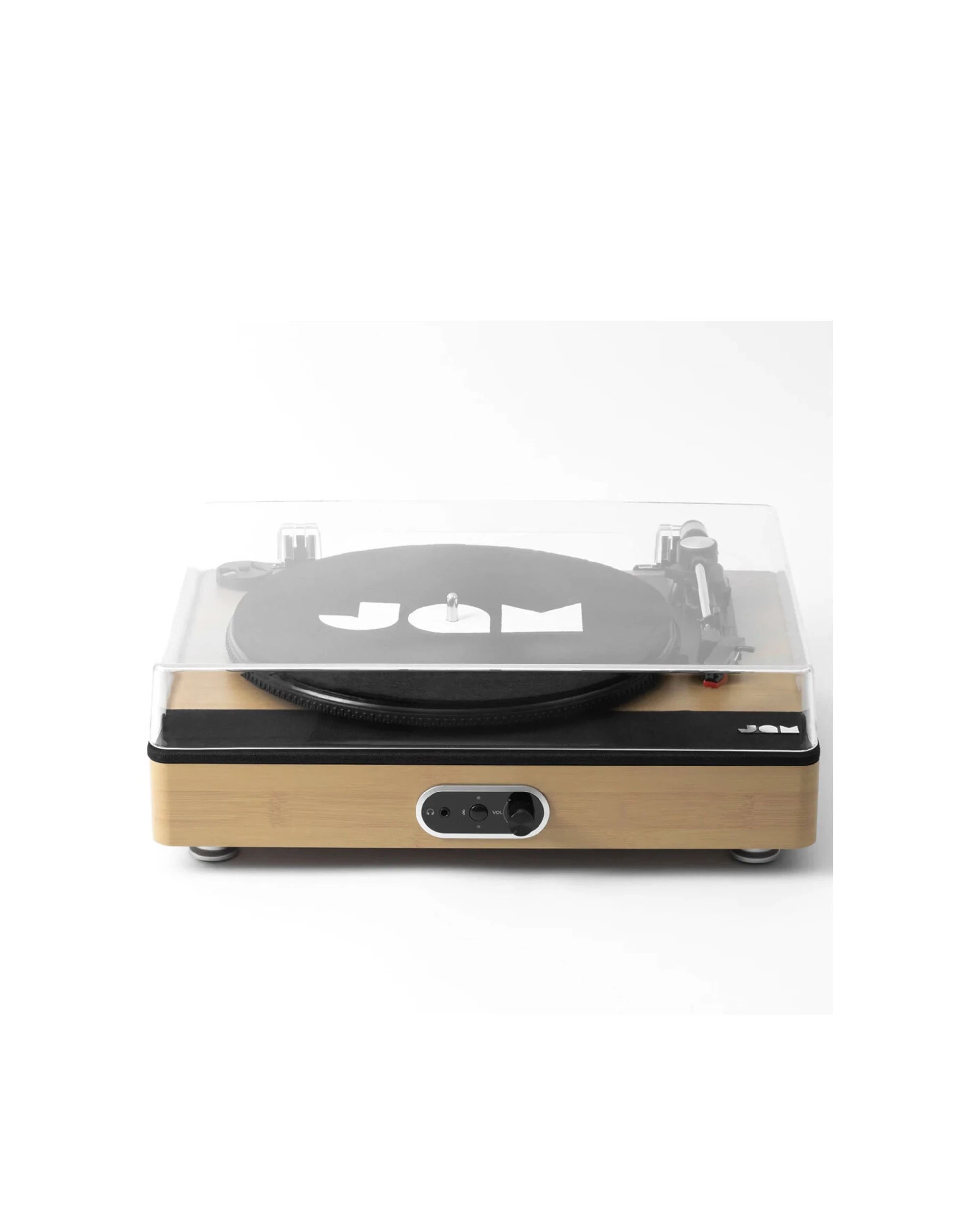 2 Jam Sound Stream Plus Bluetooth Wooden Turntable Vinyl & Record Player - Natural, 2 of 2