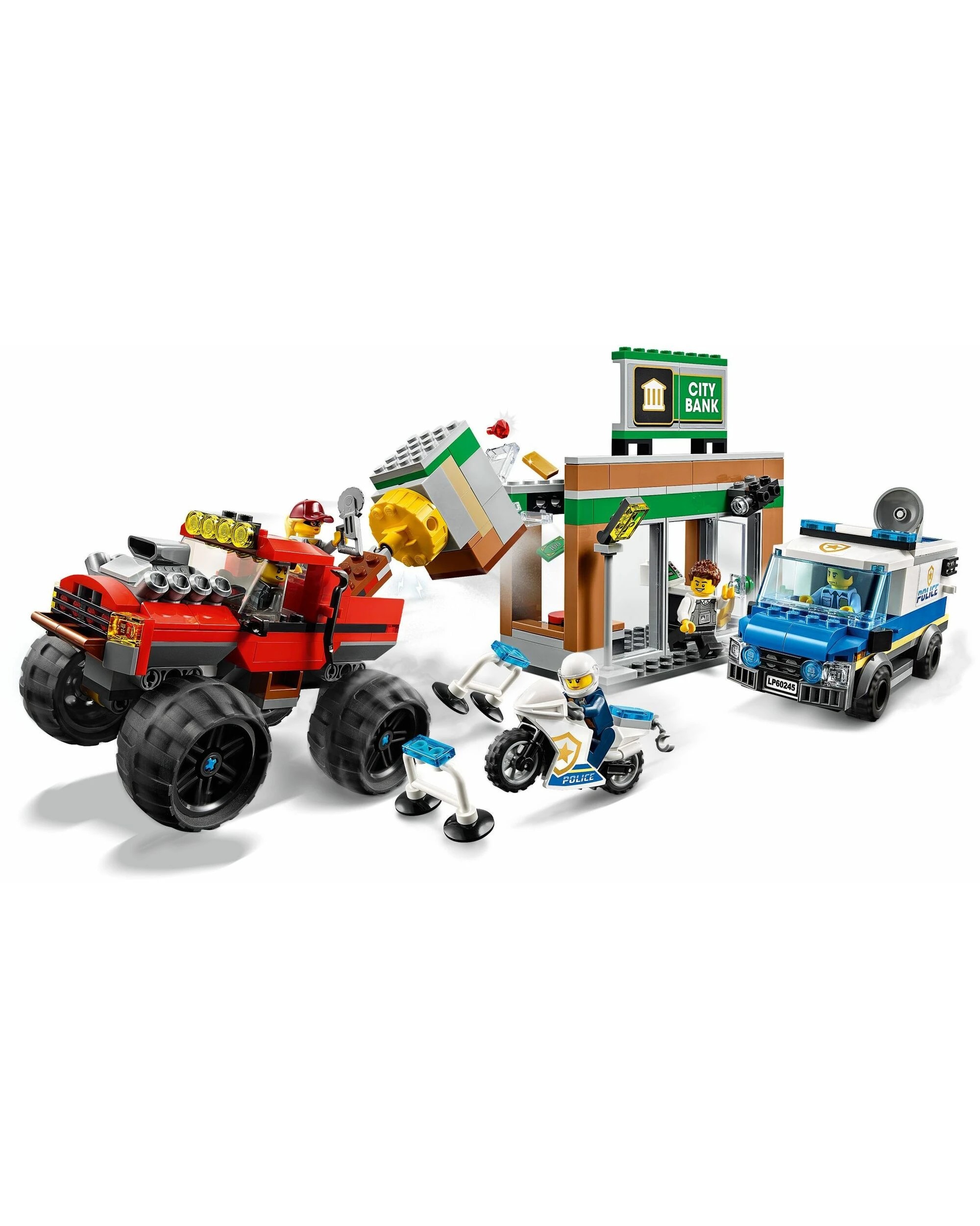 2 LEGO 60245 Police Monster Truck Heist: Bank Robbery!, 2 of 4