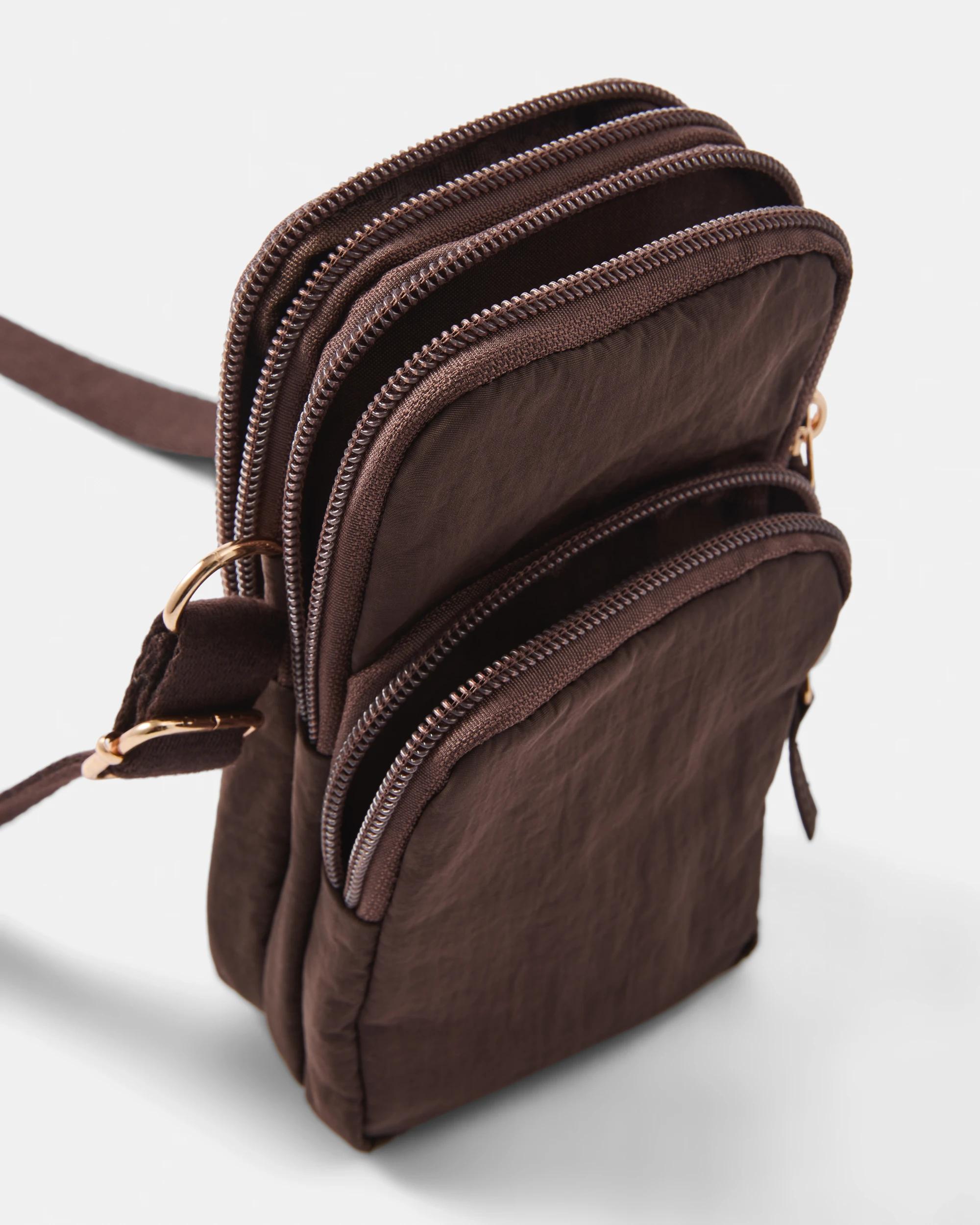 5 Urban Phone Bag Deep Choc, 5 of 6