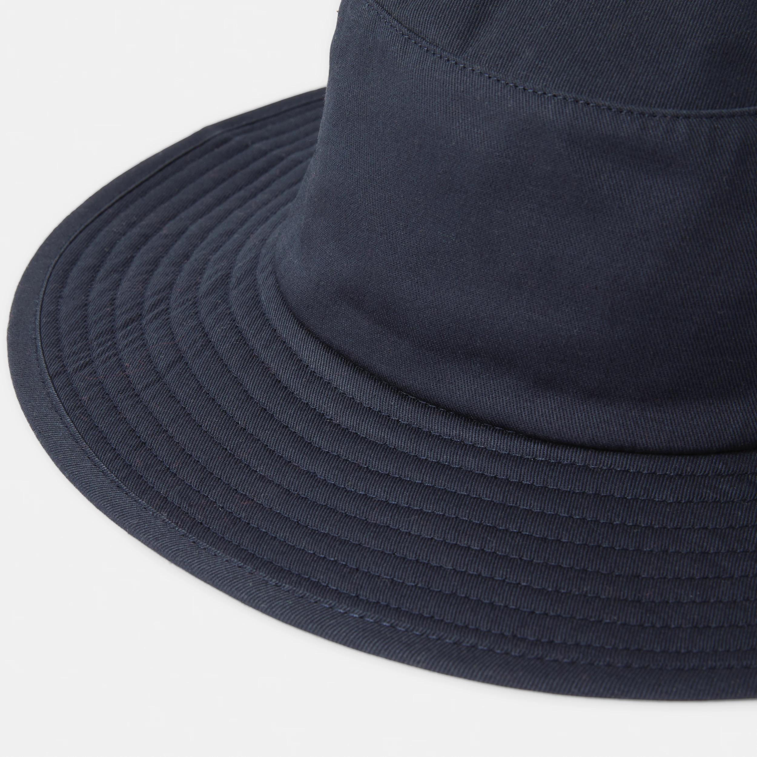 3 School Wide Brim Hat Navy, 3 of 4