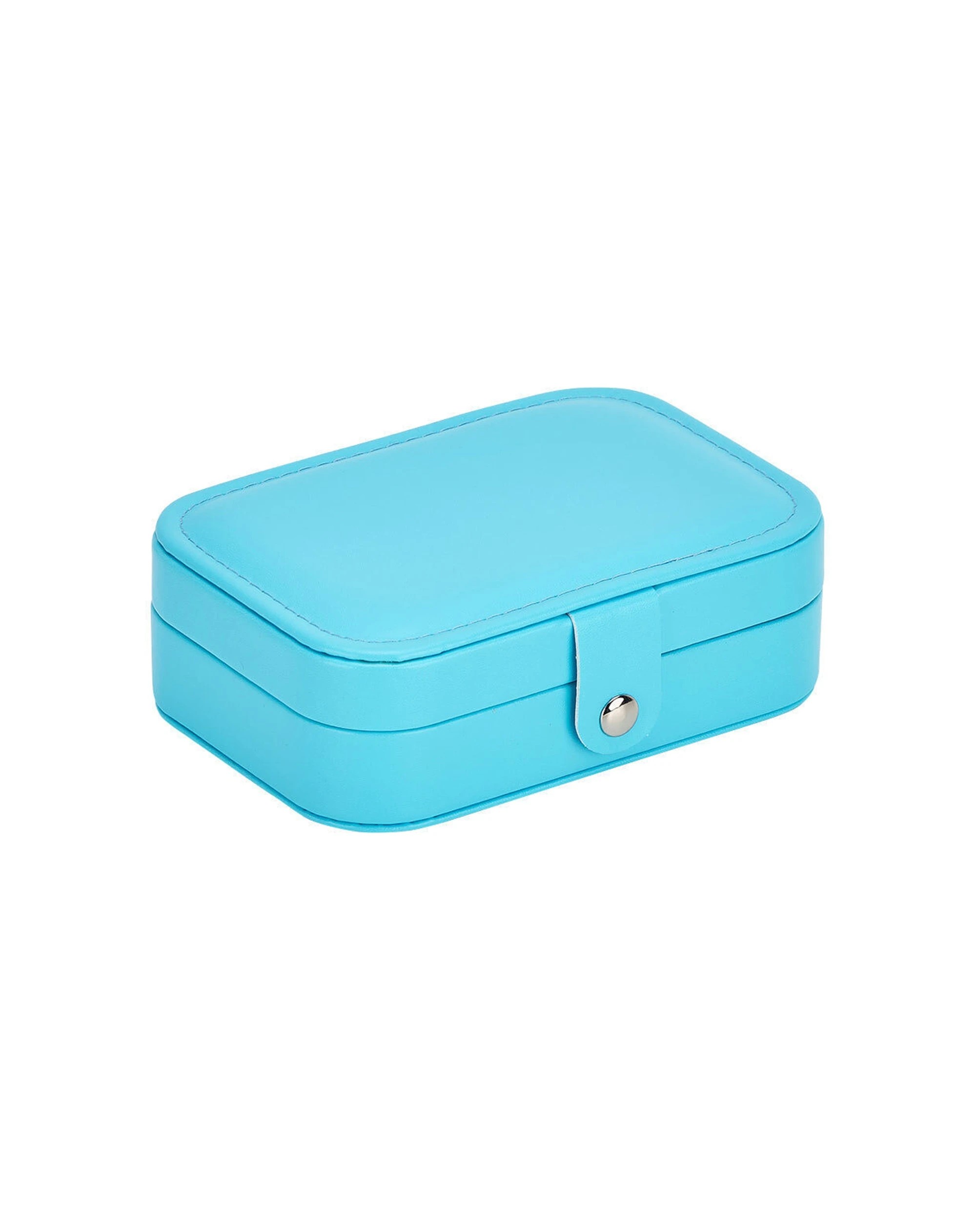 2 Annabel Trends Travel Jewellery Case 16x11cm Sky - Blue, 2 of 4
