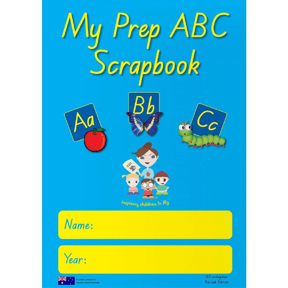 1 My Prep ABC Scrapbook Aqua, 1 of 2