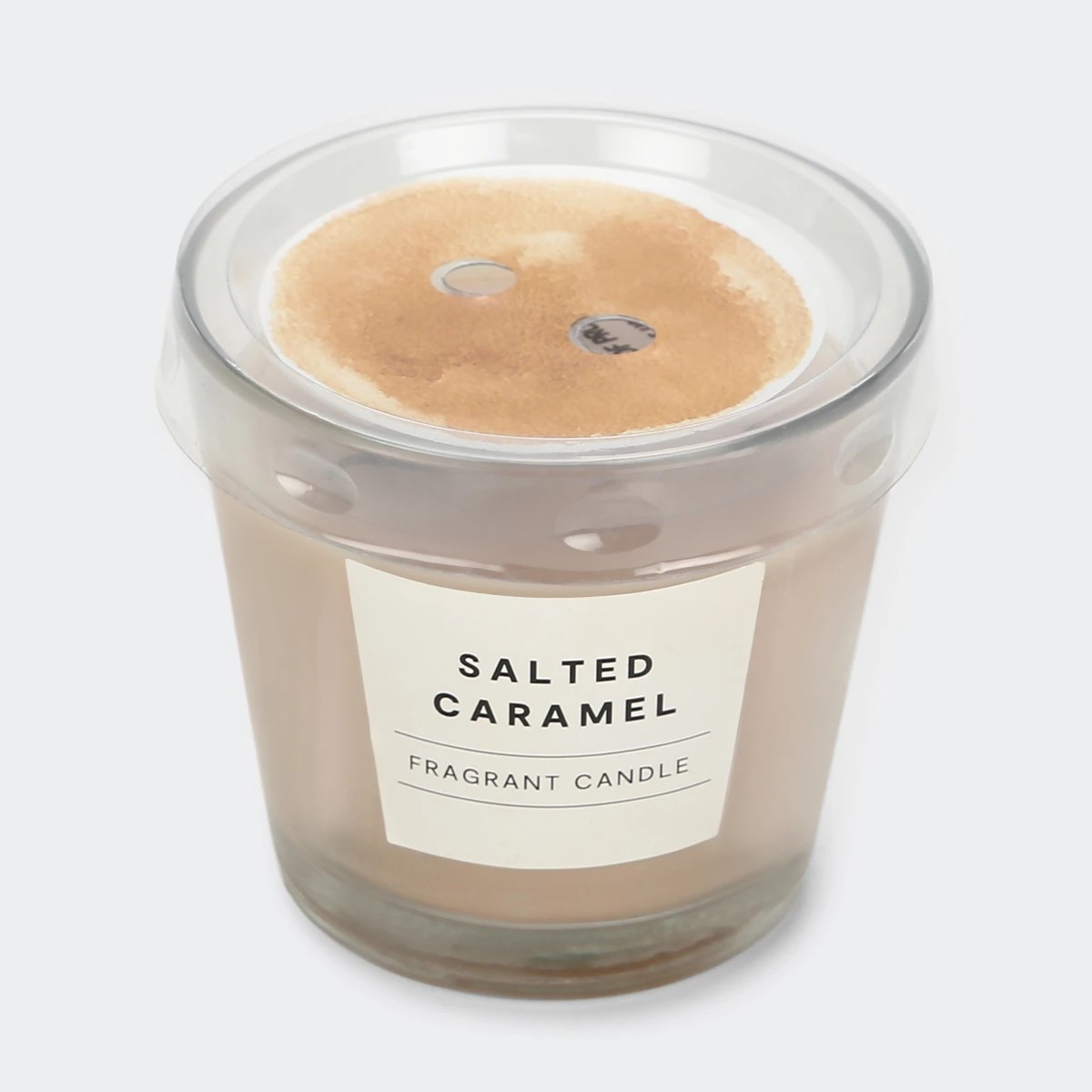 4 Salted Caramel Fragrant Candle in Glass, 4 of 4