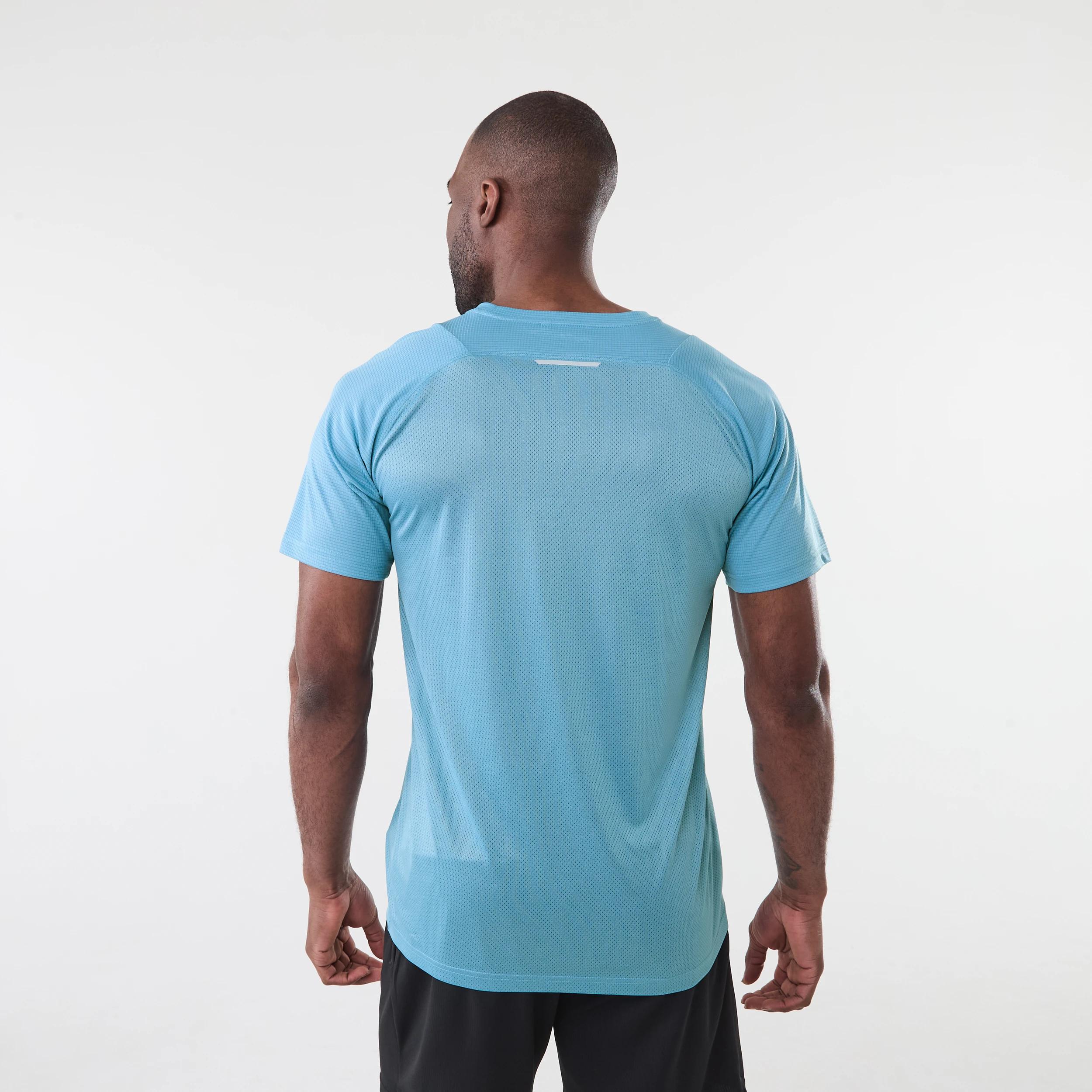 3 Active Mens Performance T-shirt CALM BLUE, 3 of 7