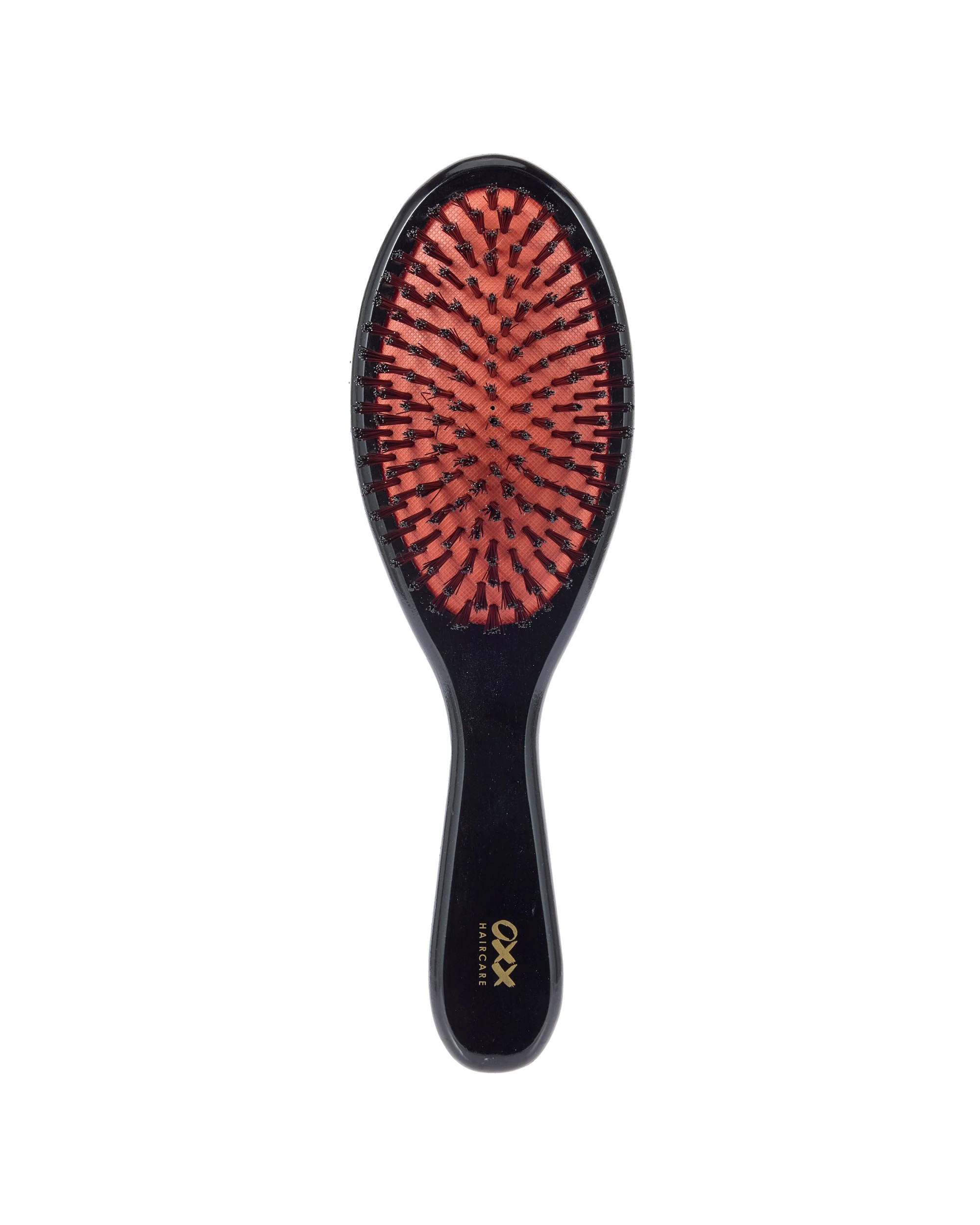 5 OXX Haircare Double Sided Oval Brush - Black and Orange, 5 of 8