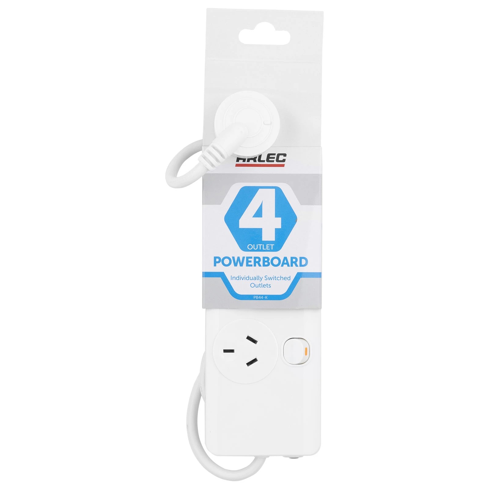 1 Individually Switch 4 Outlet Powerboard, 1 of 4