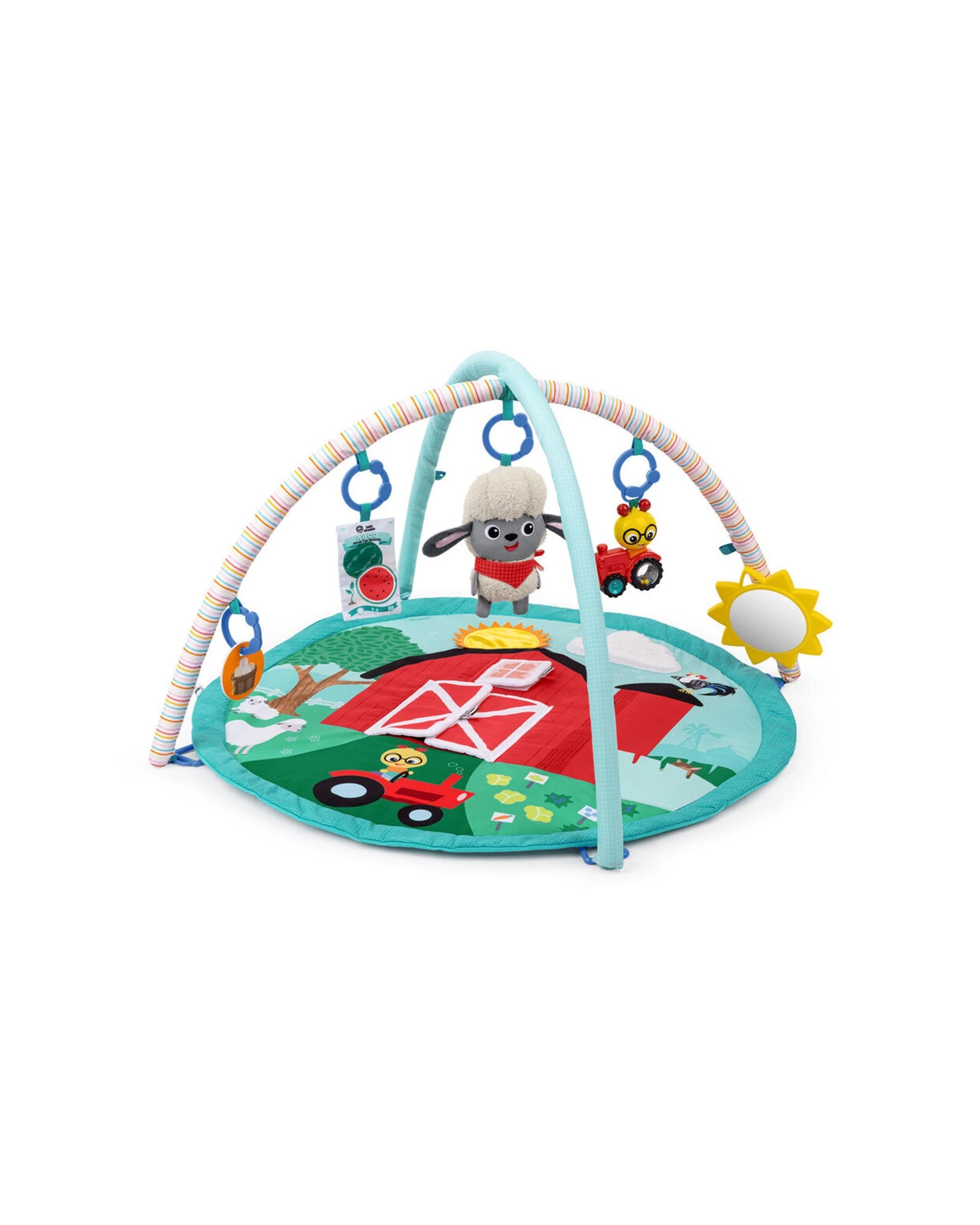 1 Baby Einstein Farm Explorers Happy Harvest Touch And Feel Activity Gym
 - multi, 1 of 5
