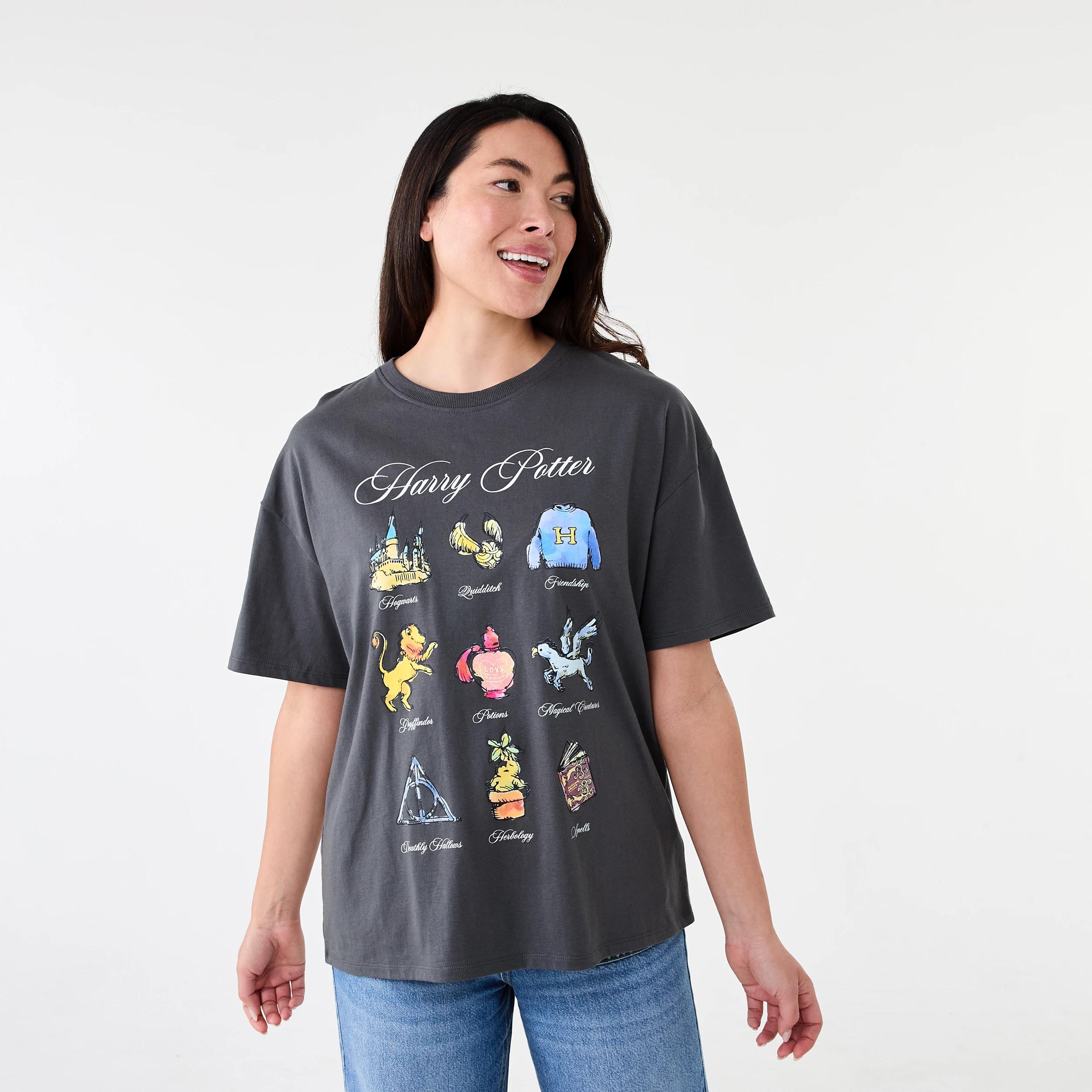 1 Short Sleeve Harry Potter License T-shirt Hpotter, 1 of 5