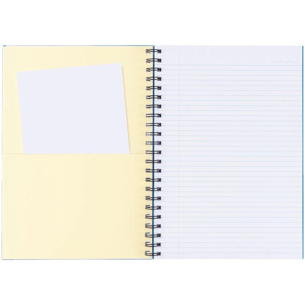 4 Spirax Hard Cover Notebook A4 Blue, 4 of 5