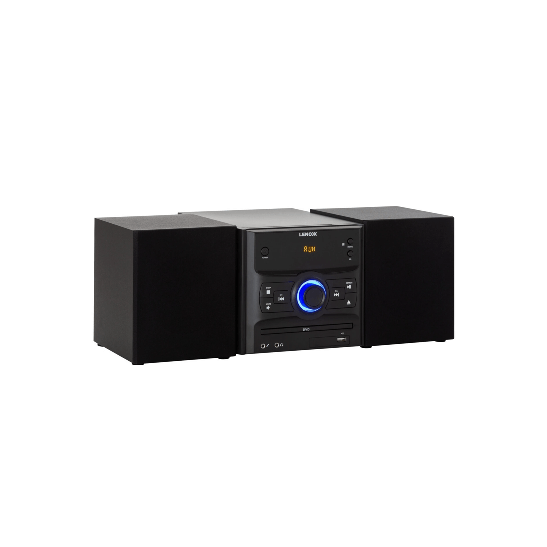 2 Lenoxx Wireless Streaming DVD Hi-Fi Speaker Sound System - High Quality 30 Watts, 2 of 5