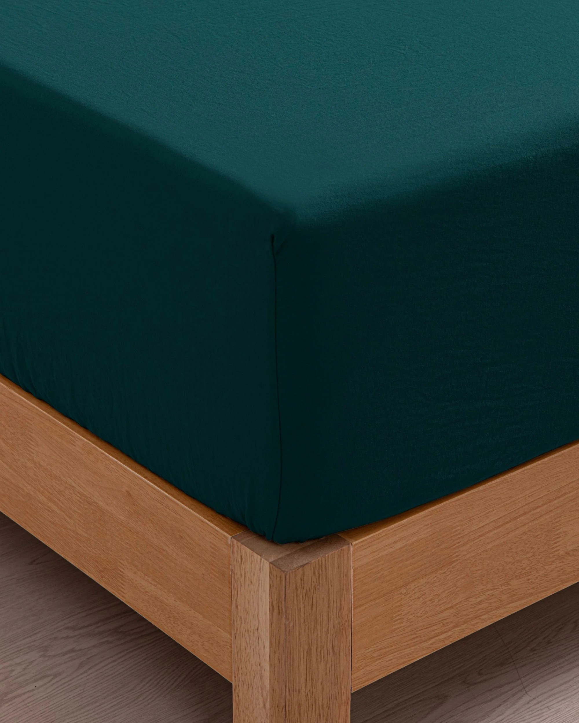 4 Dreamaker Superfine Washed Microfibre Combo Fitted Sheet Set - Super King Bed - Teal, 4 of 10