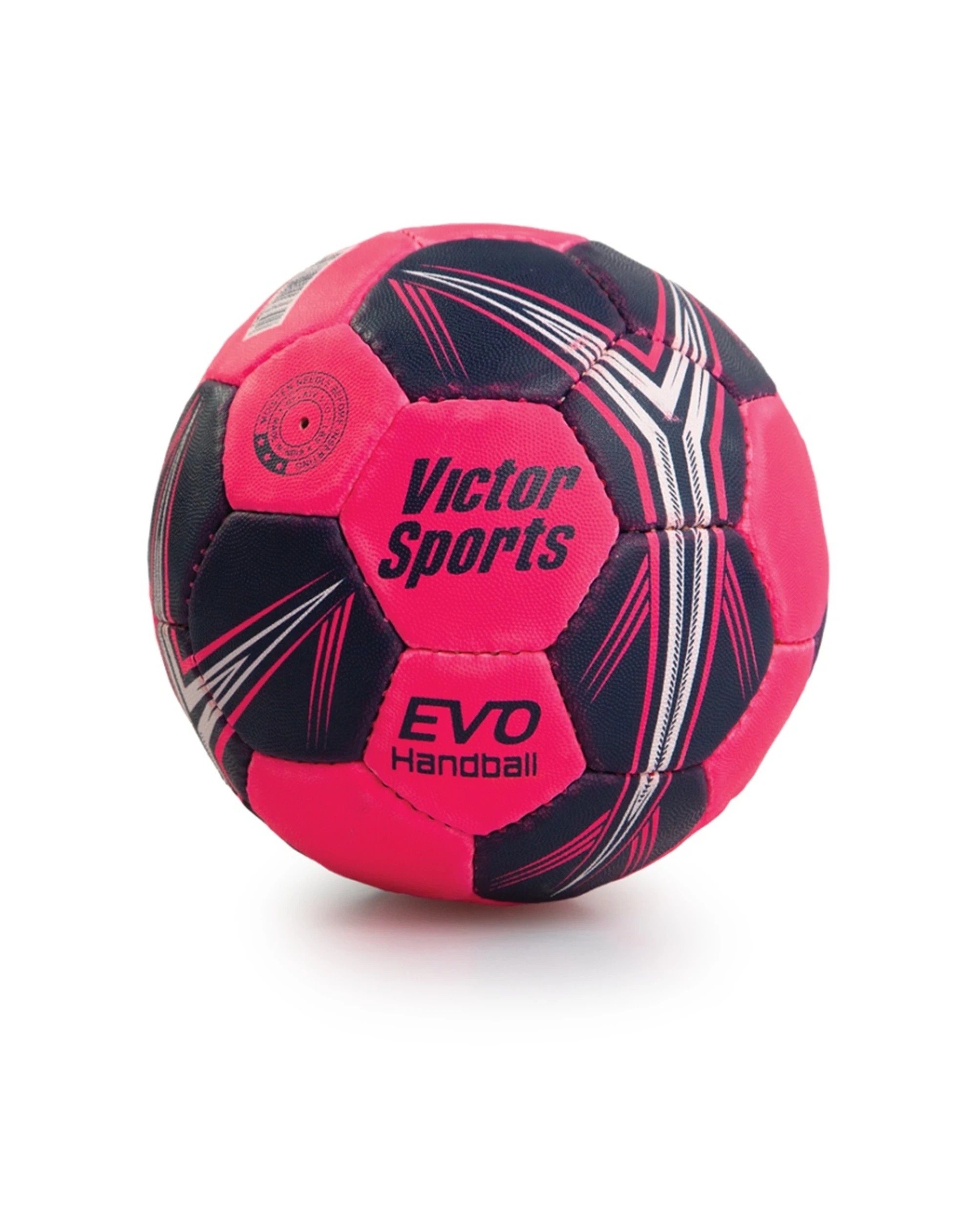 1 Victor Sports Handball Synthetic Official Weight Soft Touch Size 2 - Pink, 1 of 3