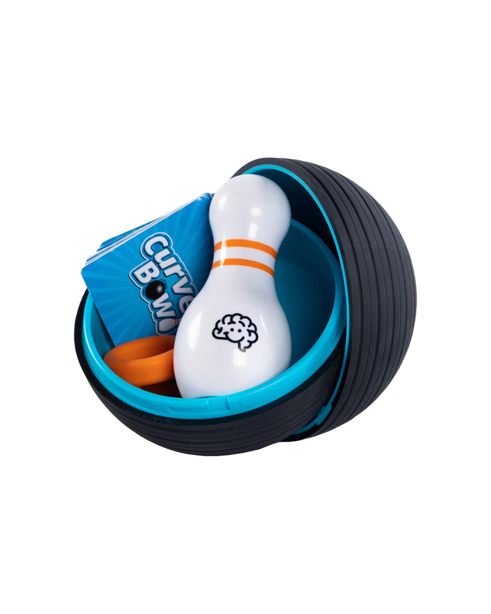 3 Fat Brain Toy Co. Curve Bowl Kids Game Rolling Weighted Ball Obstacles Pin - Multi, 3 of 8