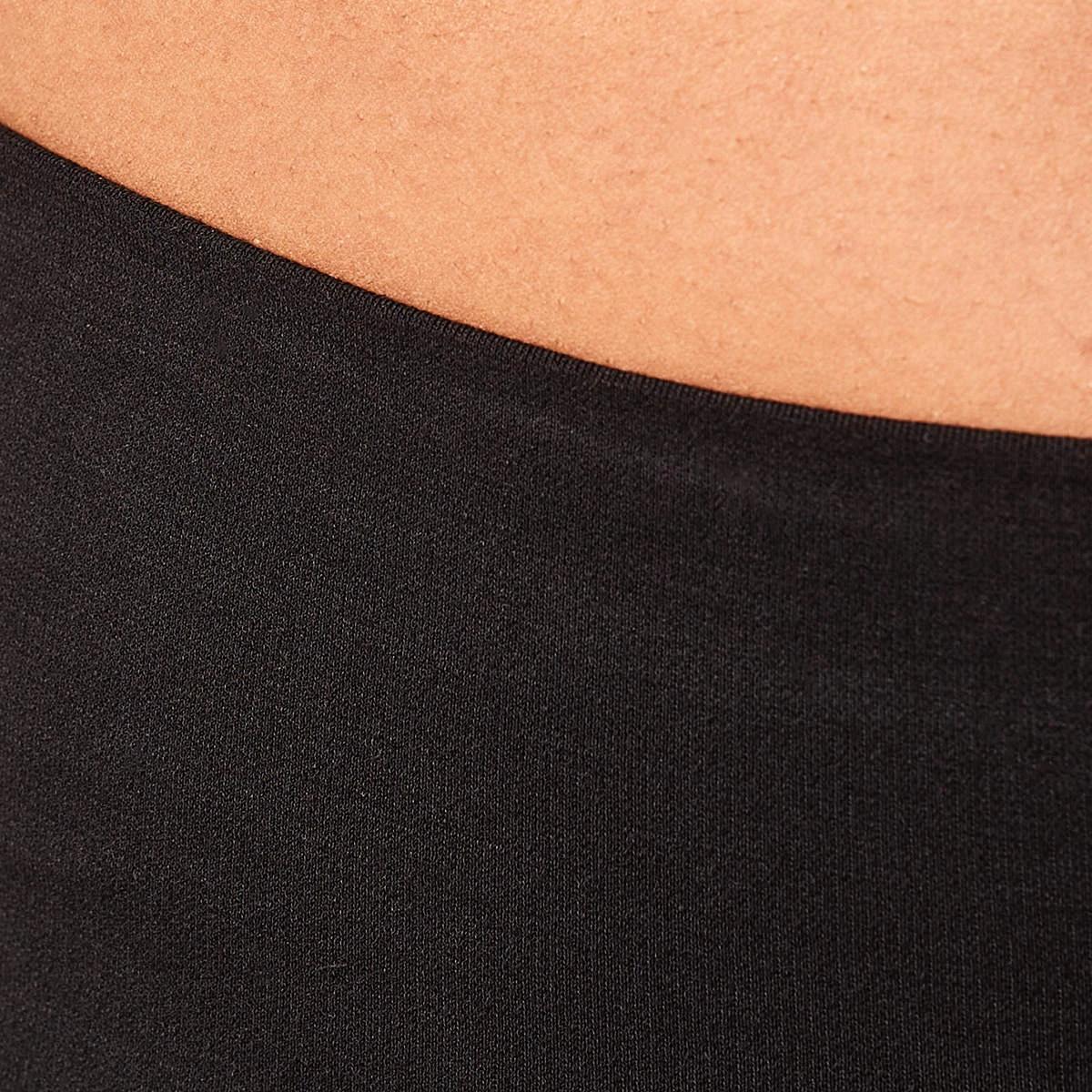 6 2 Pack Cotton Blend Seamfree Shaping Short BLACK, BEIGE, 6 of 7