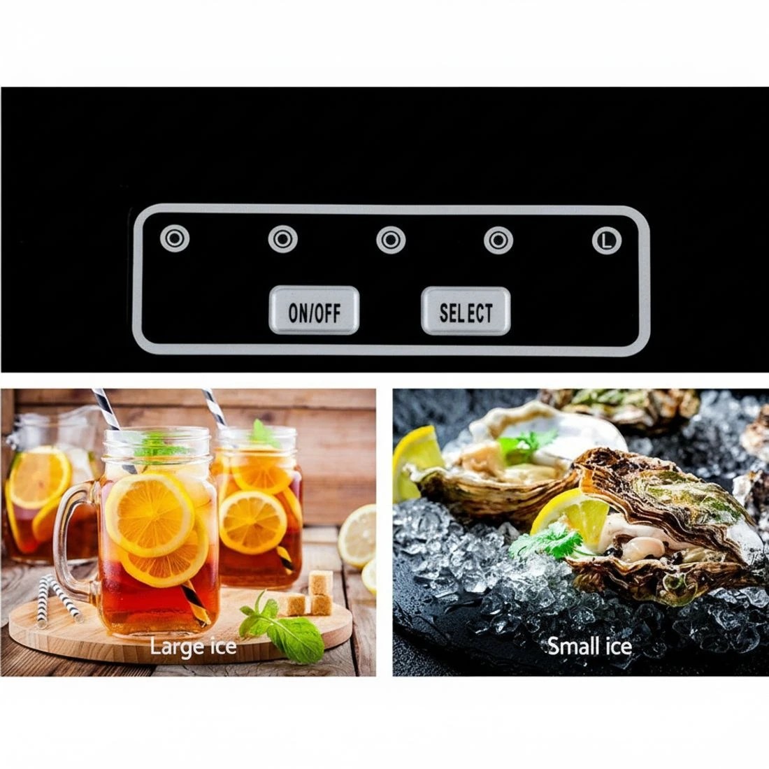 6 Devanti 12kg Ice Maker Machine - Black, 6 of 8