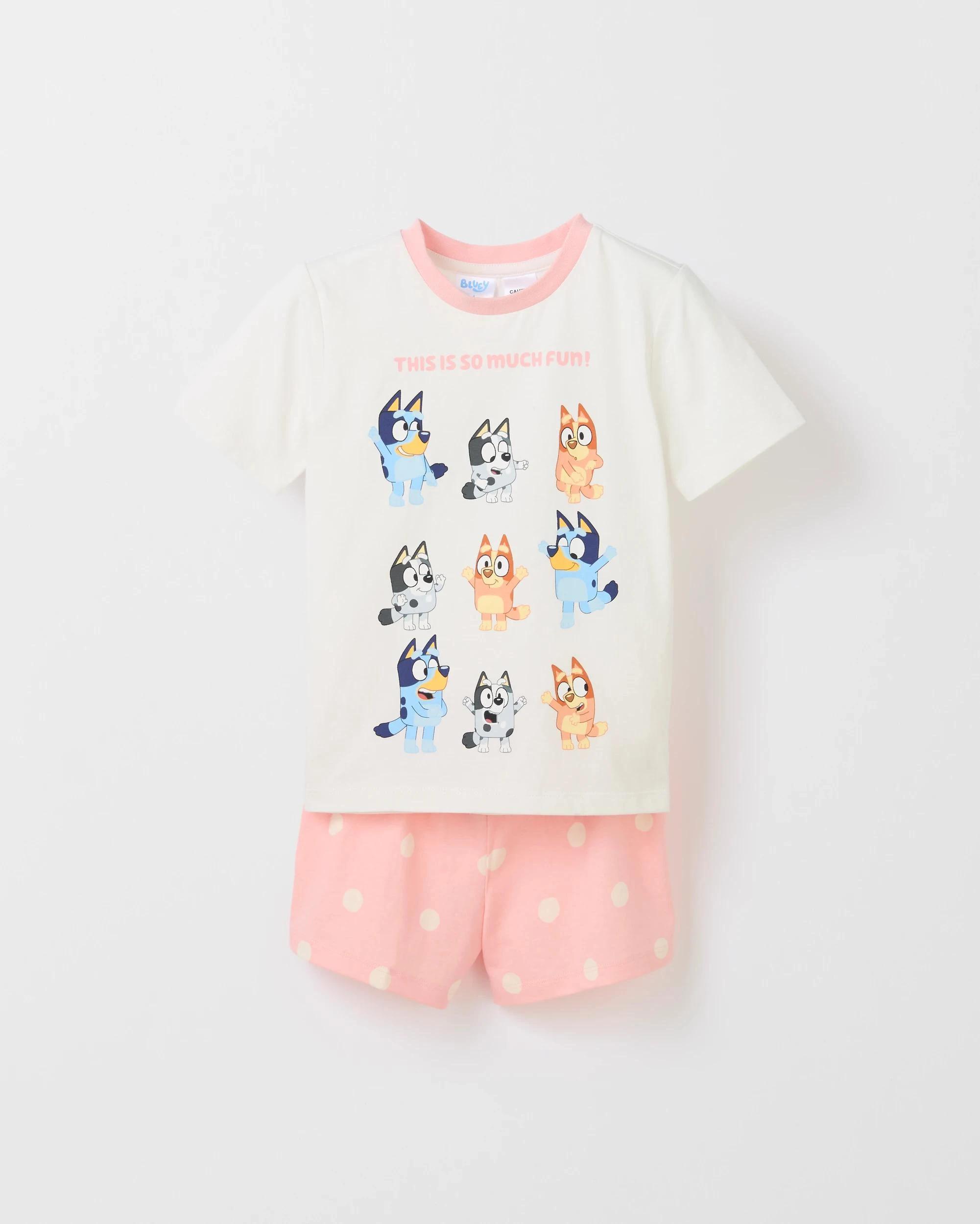 6 Bluey Australian Cotton Younger Girls Pyjama Set 2 Pack BLUEY, 6 of 8