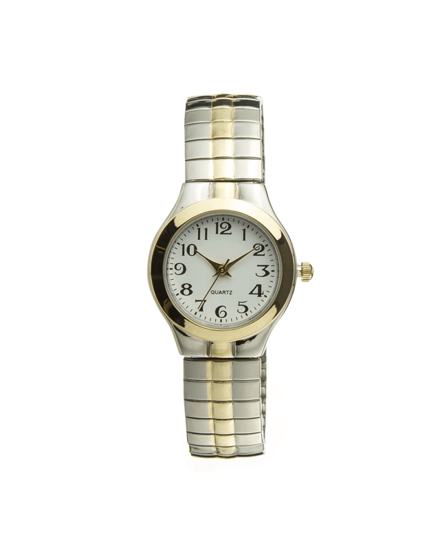 Classic Watch - Silver & Gold 
