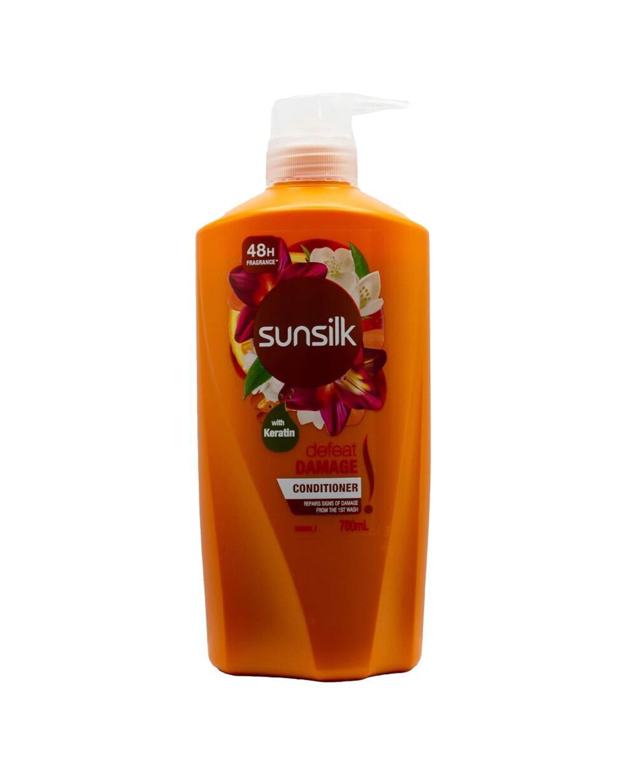 2 Sunsilk 12PK Defeat Damage Strengthening Hair Conditioner Hydrating 700ml - Multi, 2 of 3