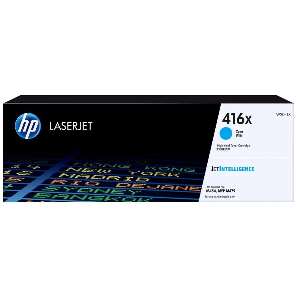 1 HP LaserJet Toner Cartridge Cyan 416X, 1 of 6