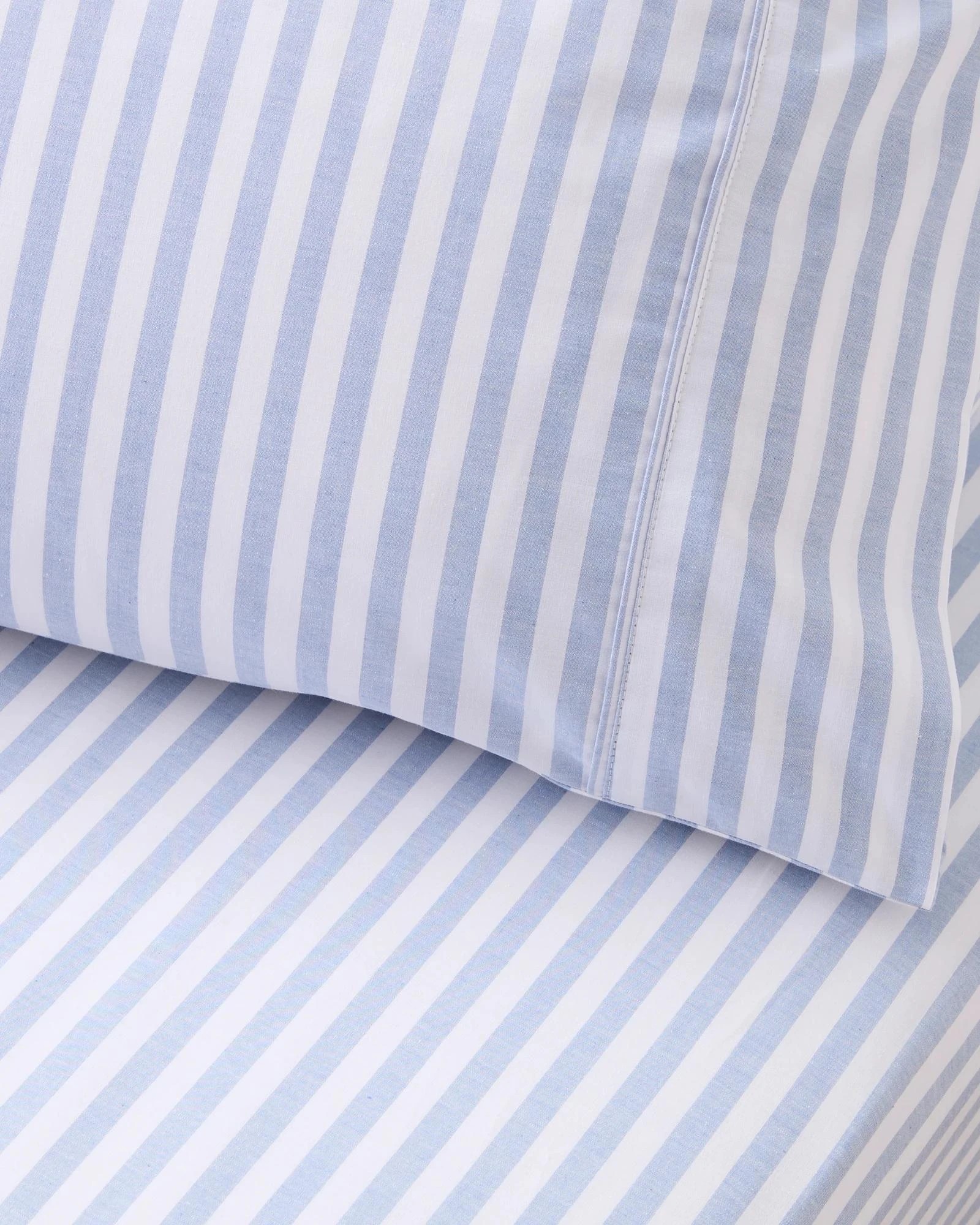 2 Target Australian Cotton Mix & Match Fitted Sheet - Queen Bed - Blue, 2 of 2