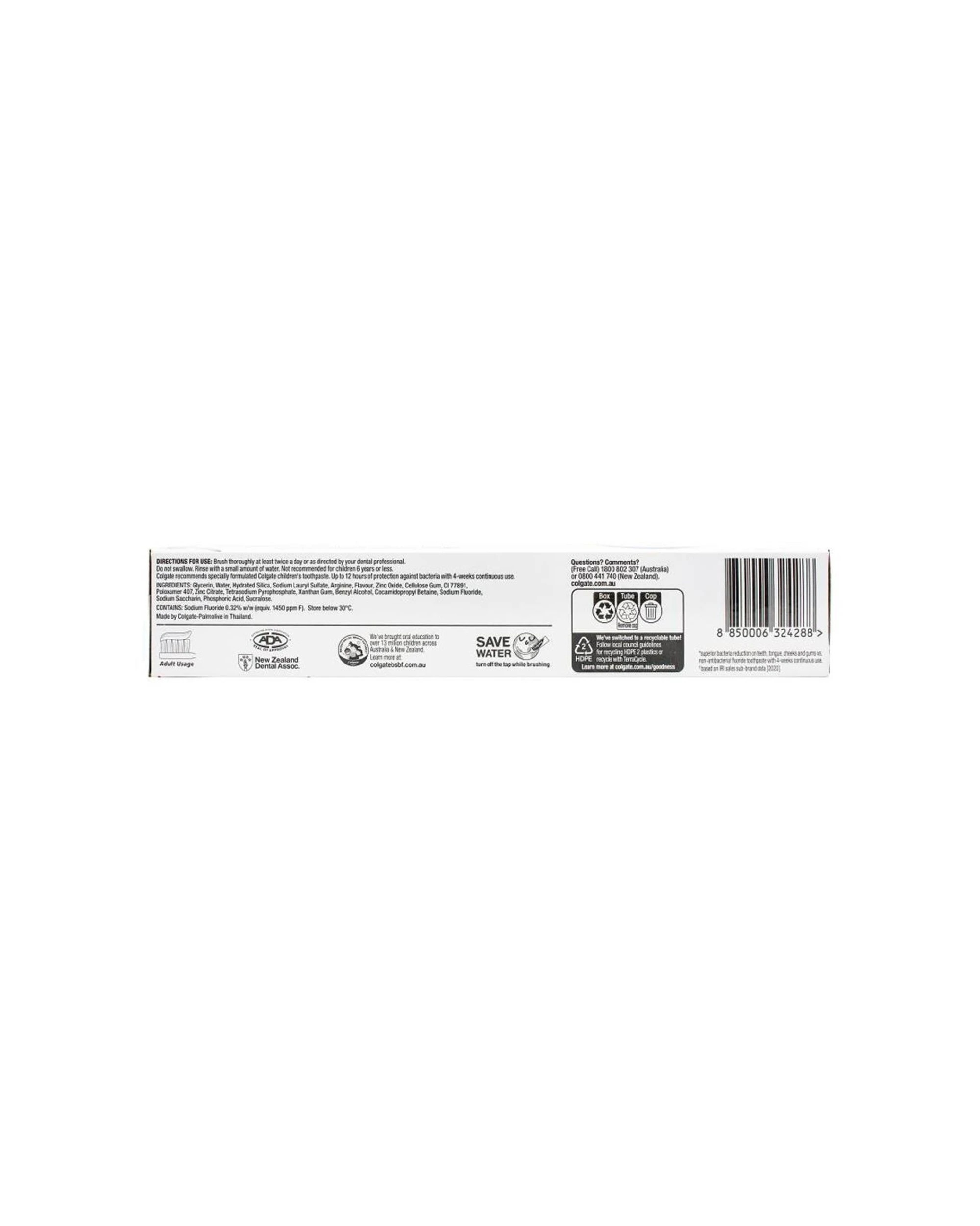 3 Colgate 6PK Fluoride Toothpaste Tube Total 12 Original Value Pack 220g - Multi, 3 of 4