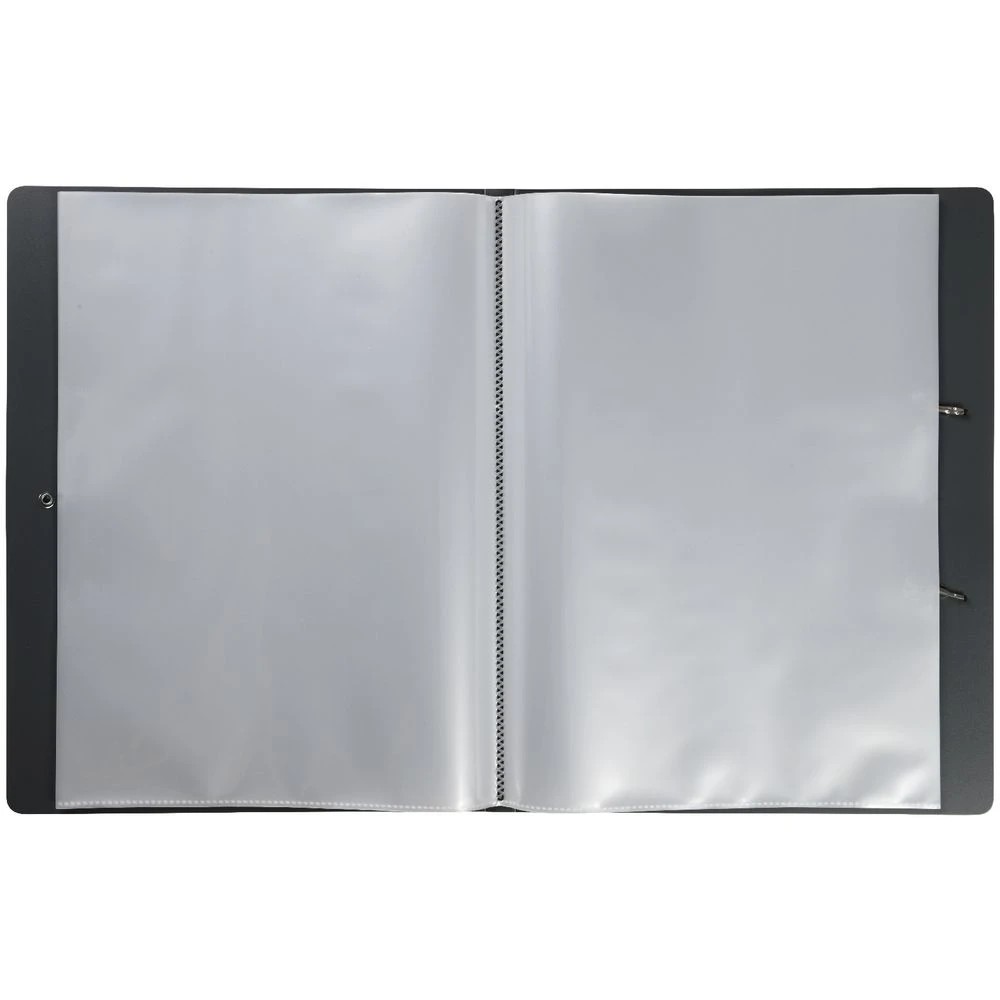 3 J.Burrows Foam Display Book 20 Pockets Grey, 3 of 4