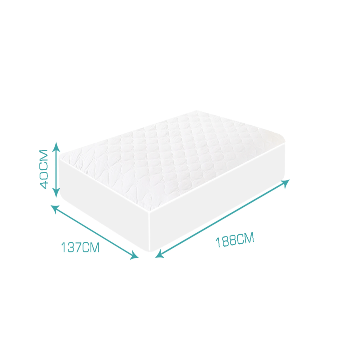 3 Dreamz Mattress Protector Double, 3 of 6