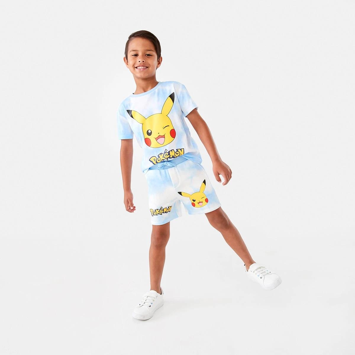 7 Pokemon License Printed Knit Shorts Pokemon, 7 of 10