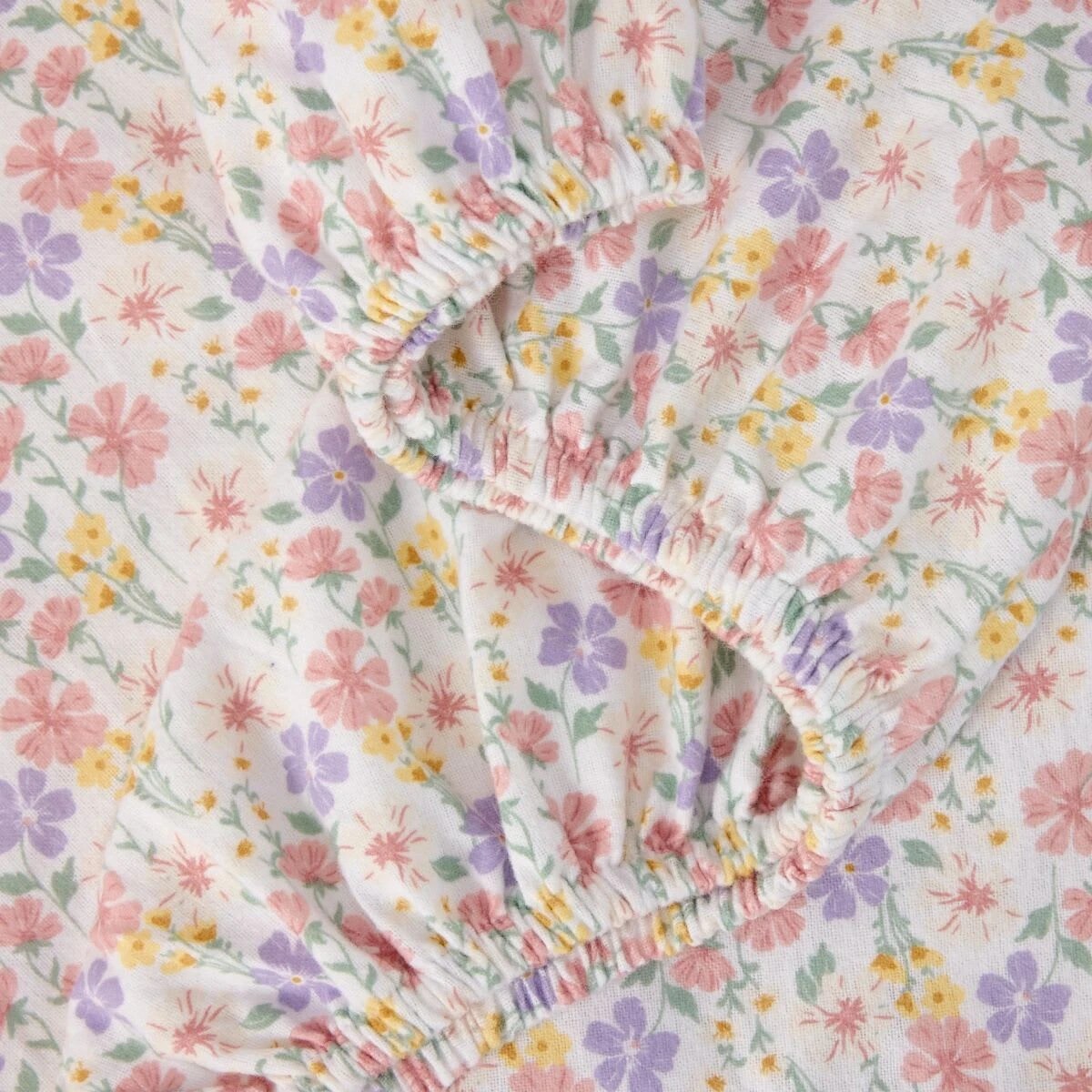 3 Ruby Cotton Flannelette Sheet Set - Single Bed, 3 of 7