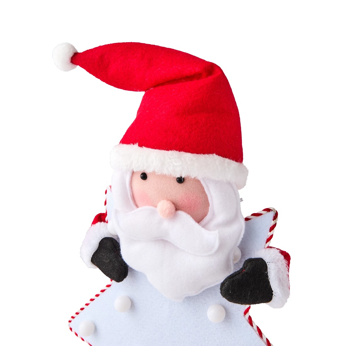 5 LED Light Up Santa Tree Topper, 5 of 7