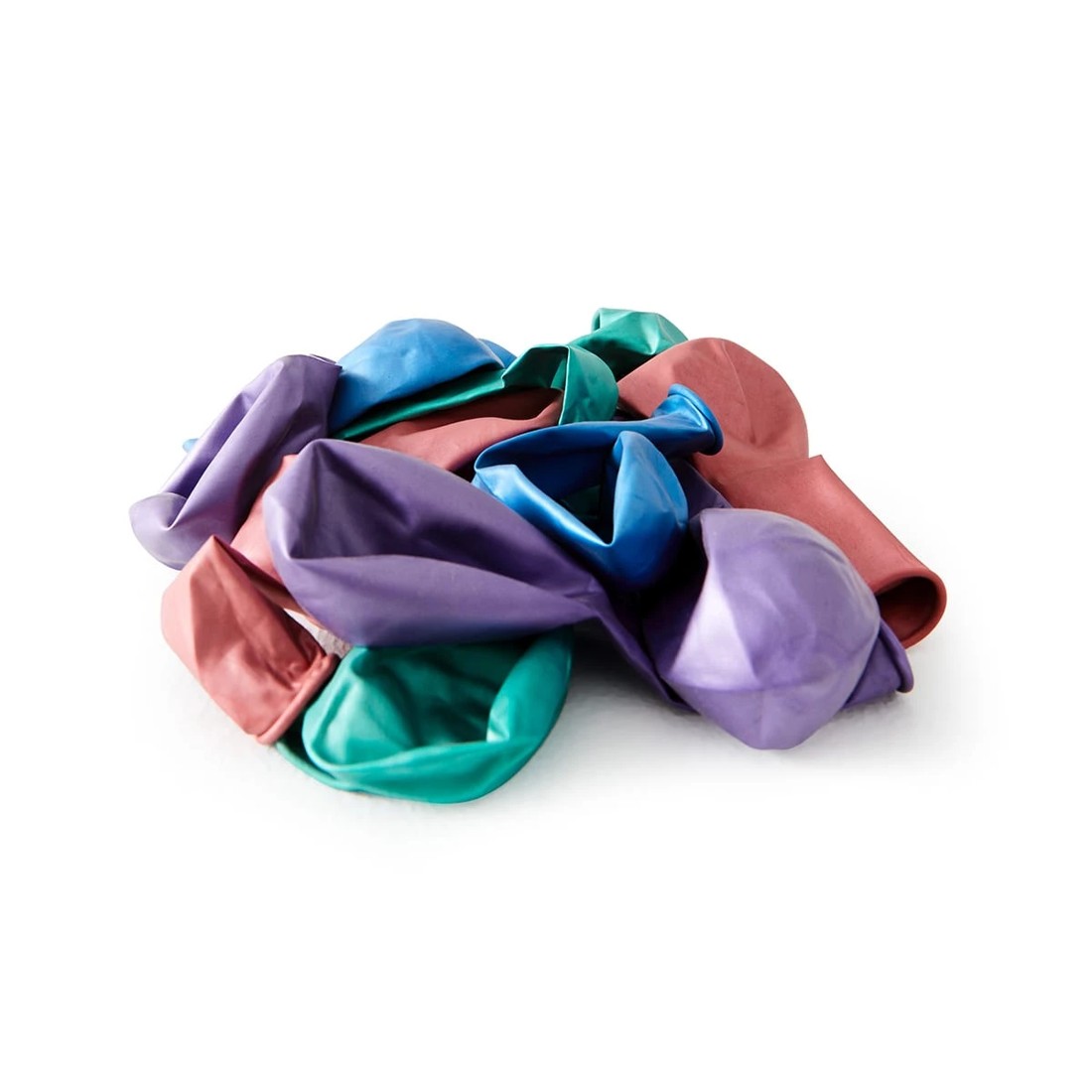 6 12 Pack Multi Coloured Chrome Balloons, 6 of 7