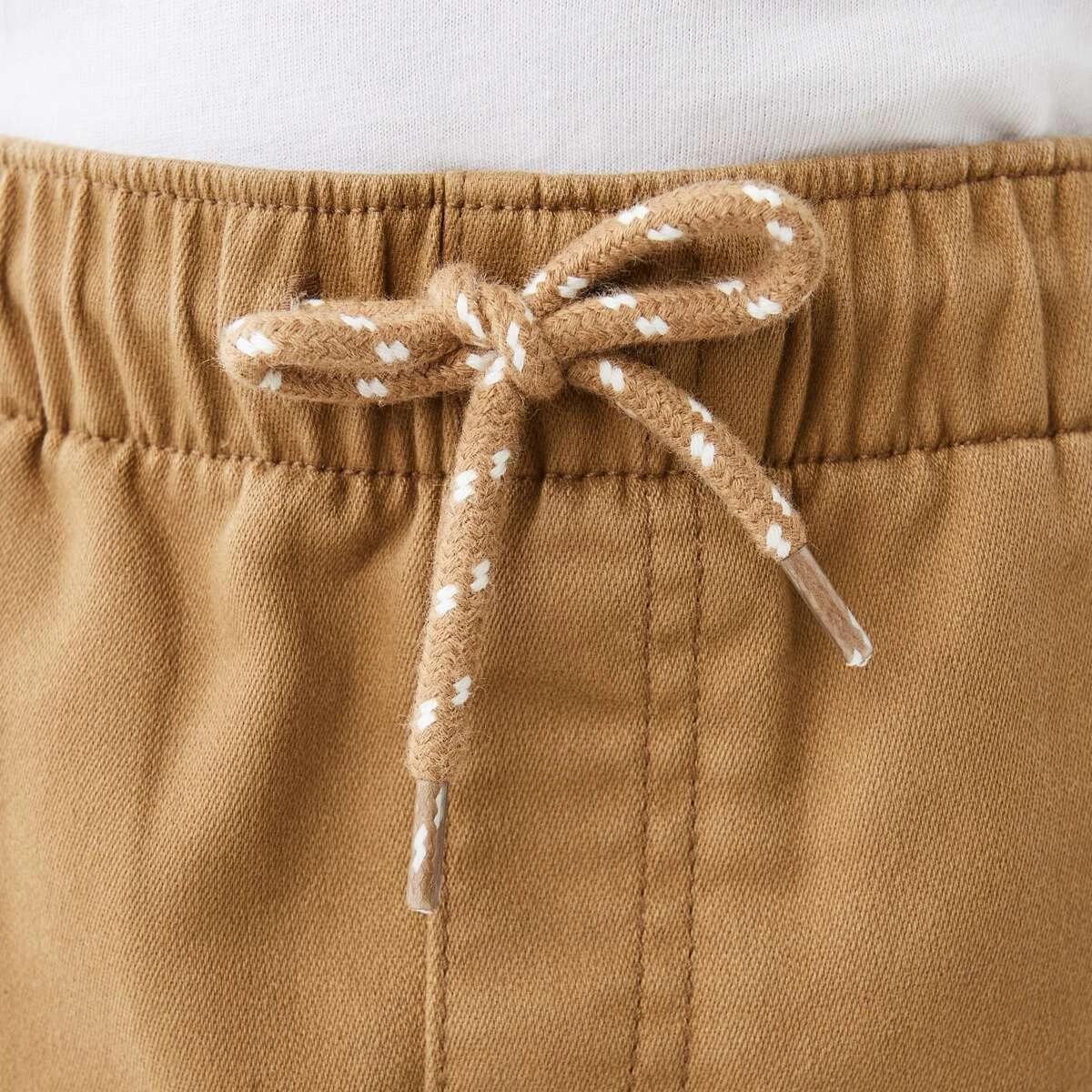 3 Pull-On Knit Joggers FOXTROT BROWN, 3 of 8