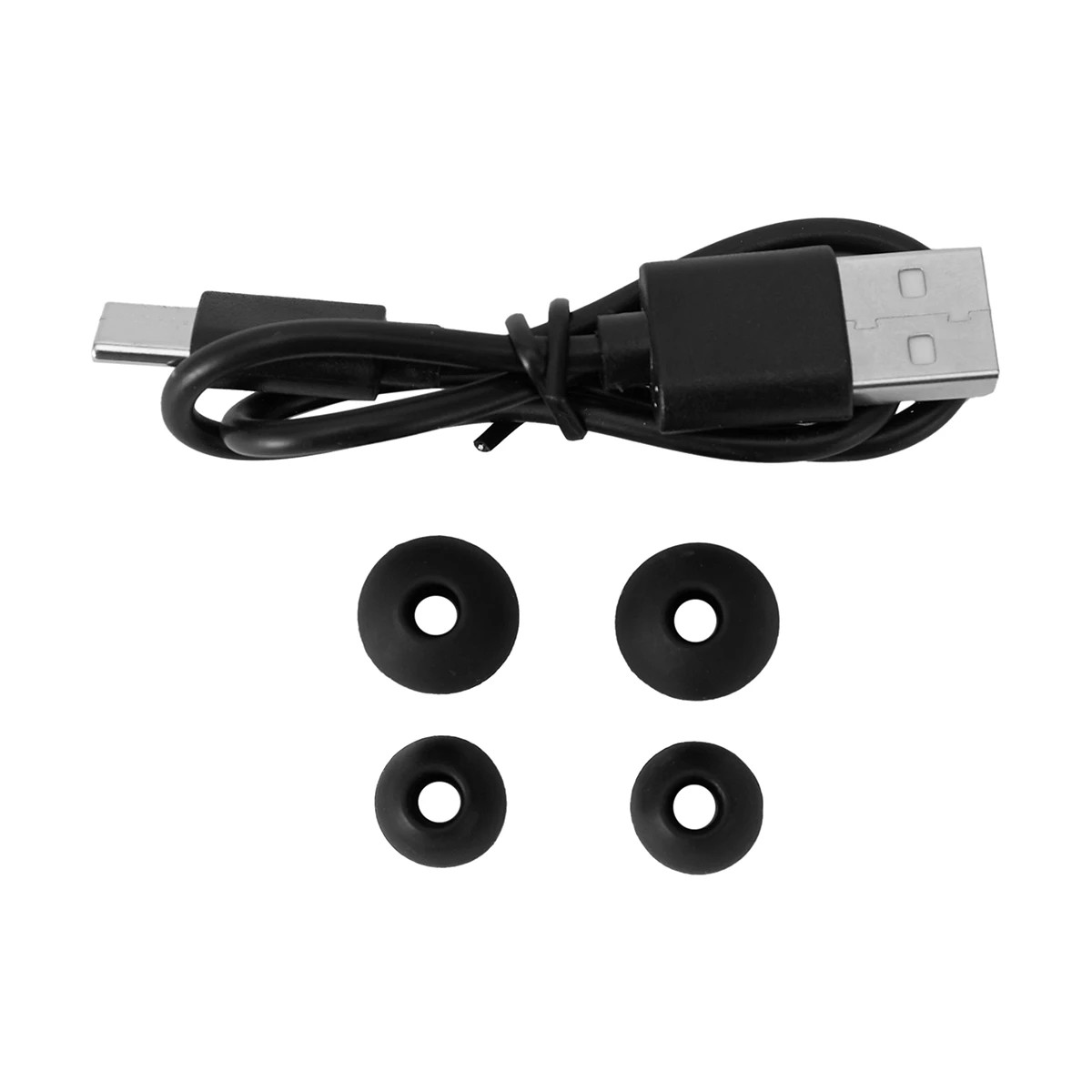 6 True Wireless Earbuds with Powerbank - Black, 6 of 8