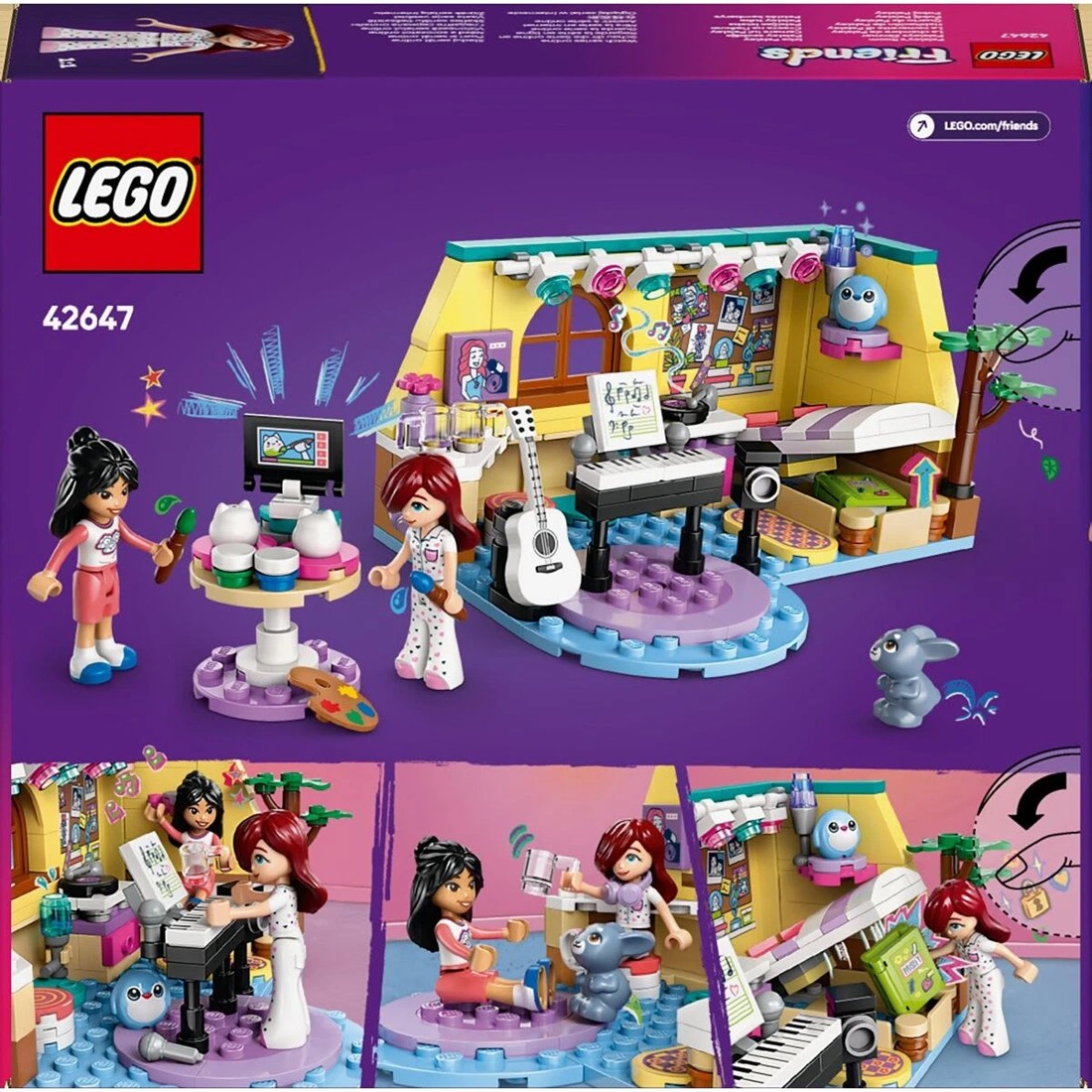 10 LEGO Friends Paisley's Room 42647, 10 of 10