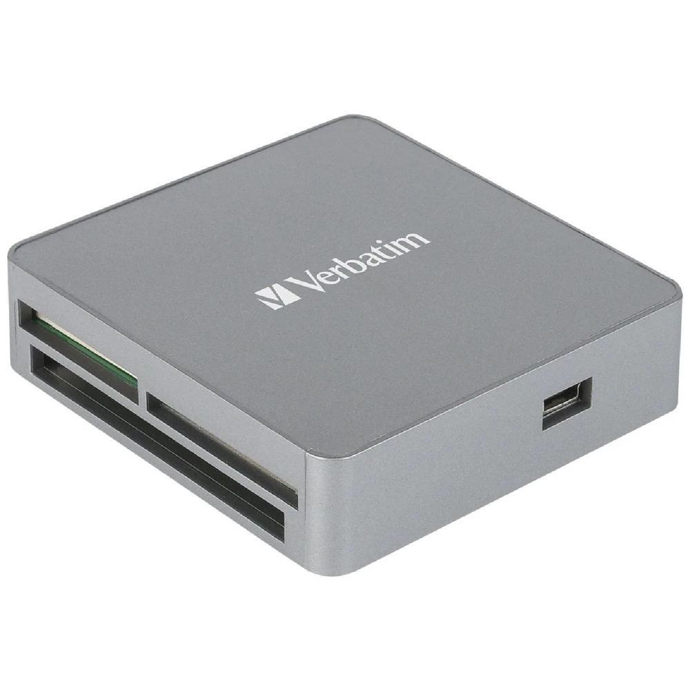 1 Verbatim Multi Card Reader with USB 2.0 Hub, 1 of 2