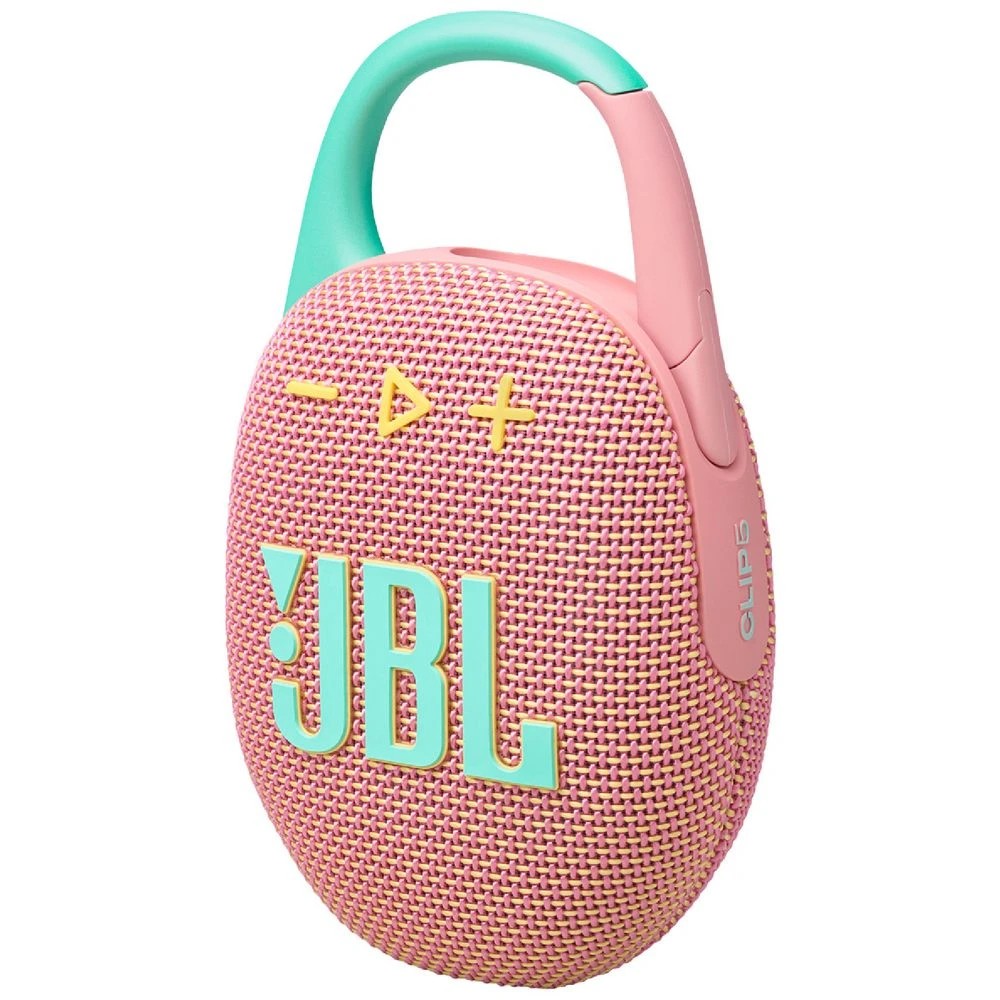 1 JBL Clip 5 Mini Bluetooth Speaker Pink, 1 of 7